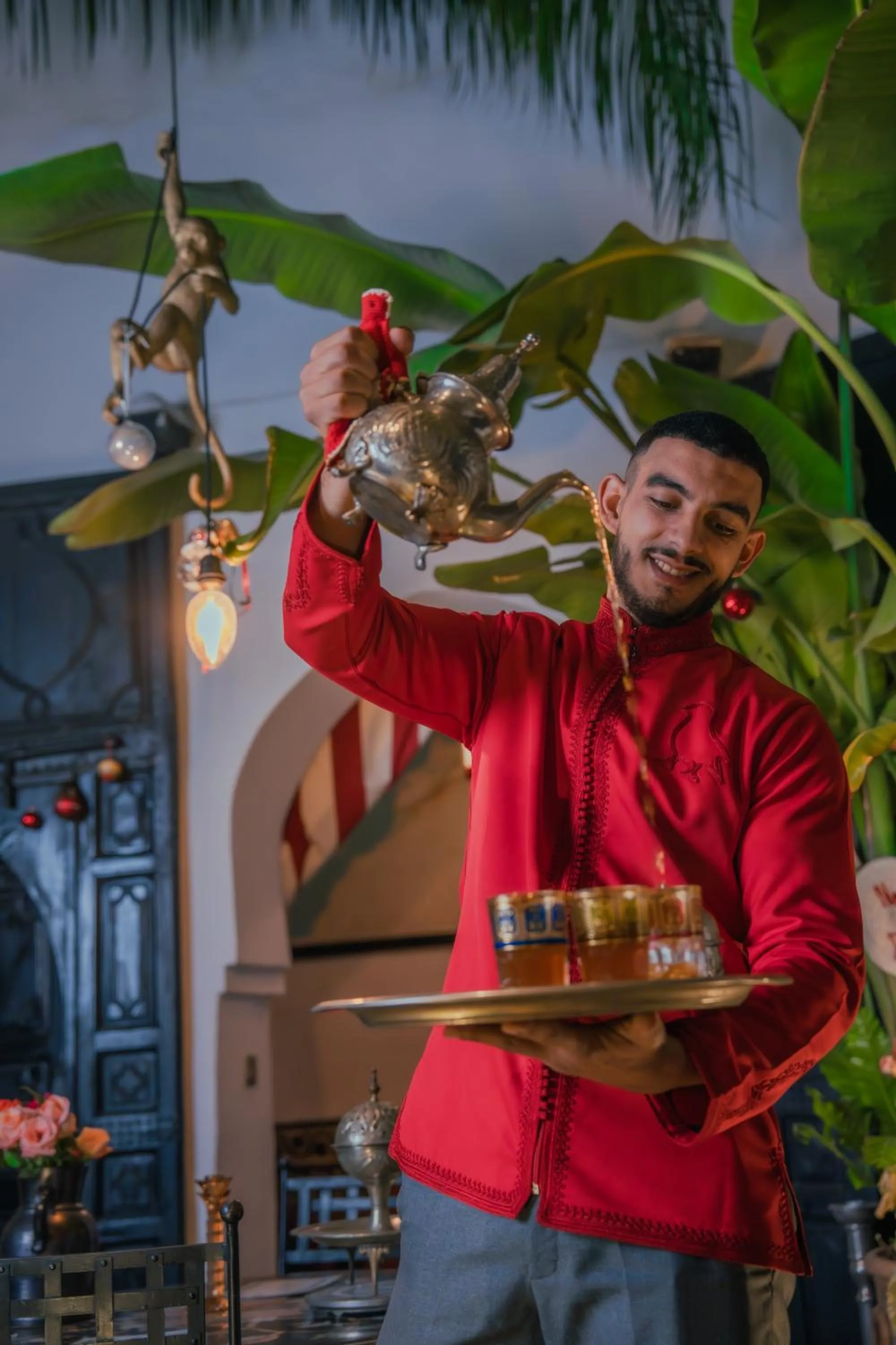 Lobby or reception in Riad Tibibt