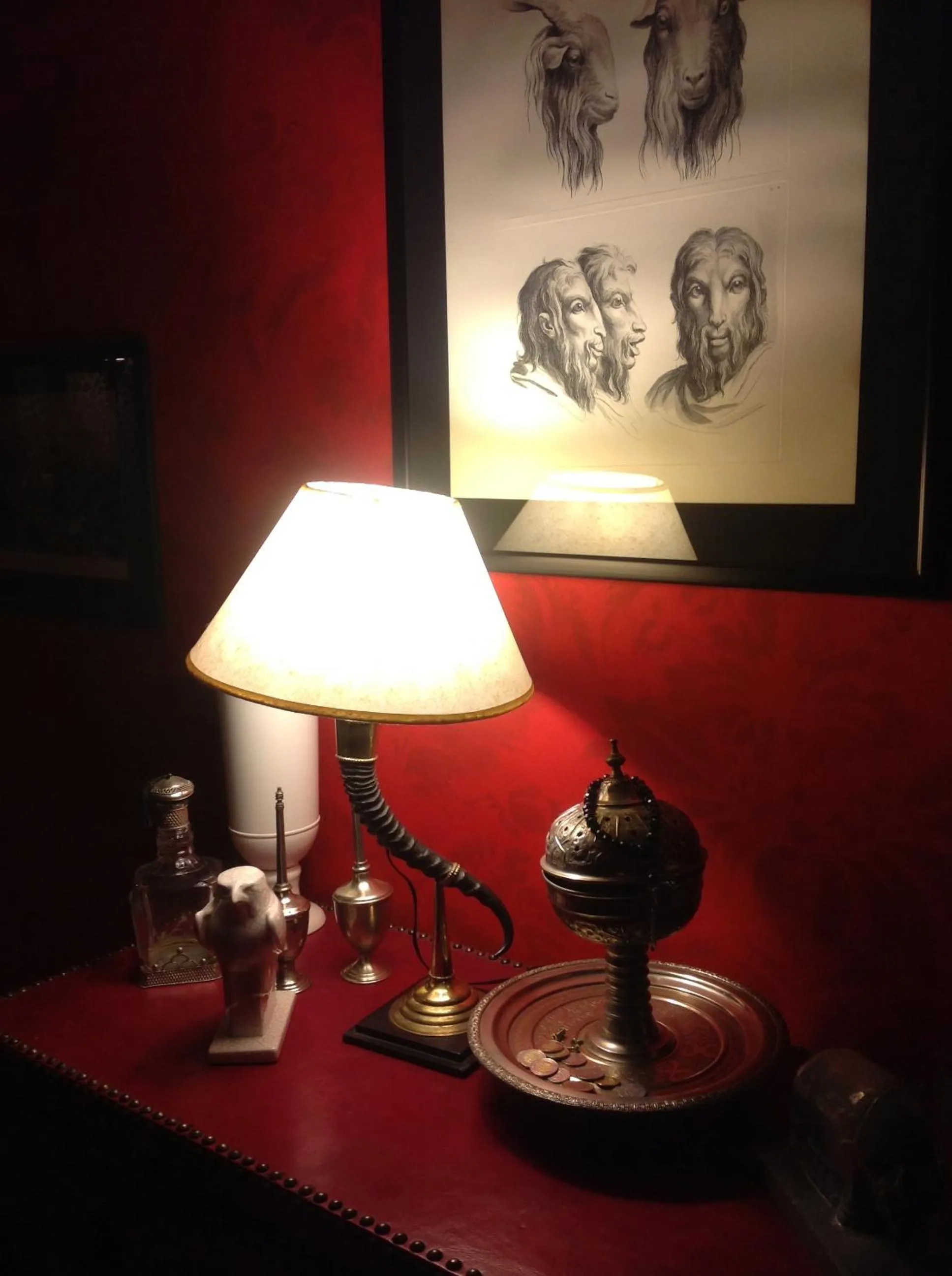 Decorative detail in Riad Tibibt