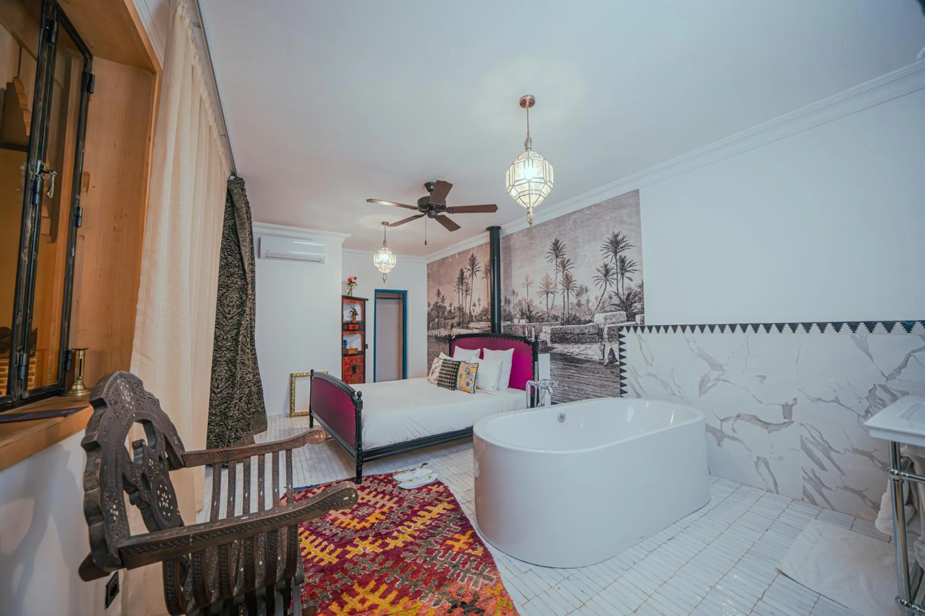 Bathroom in Riad Tibibt