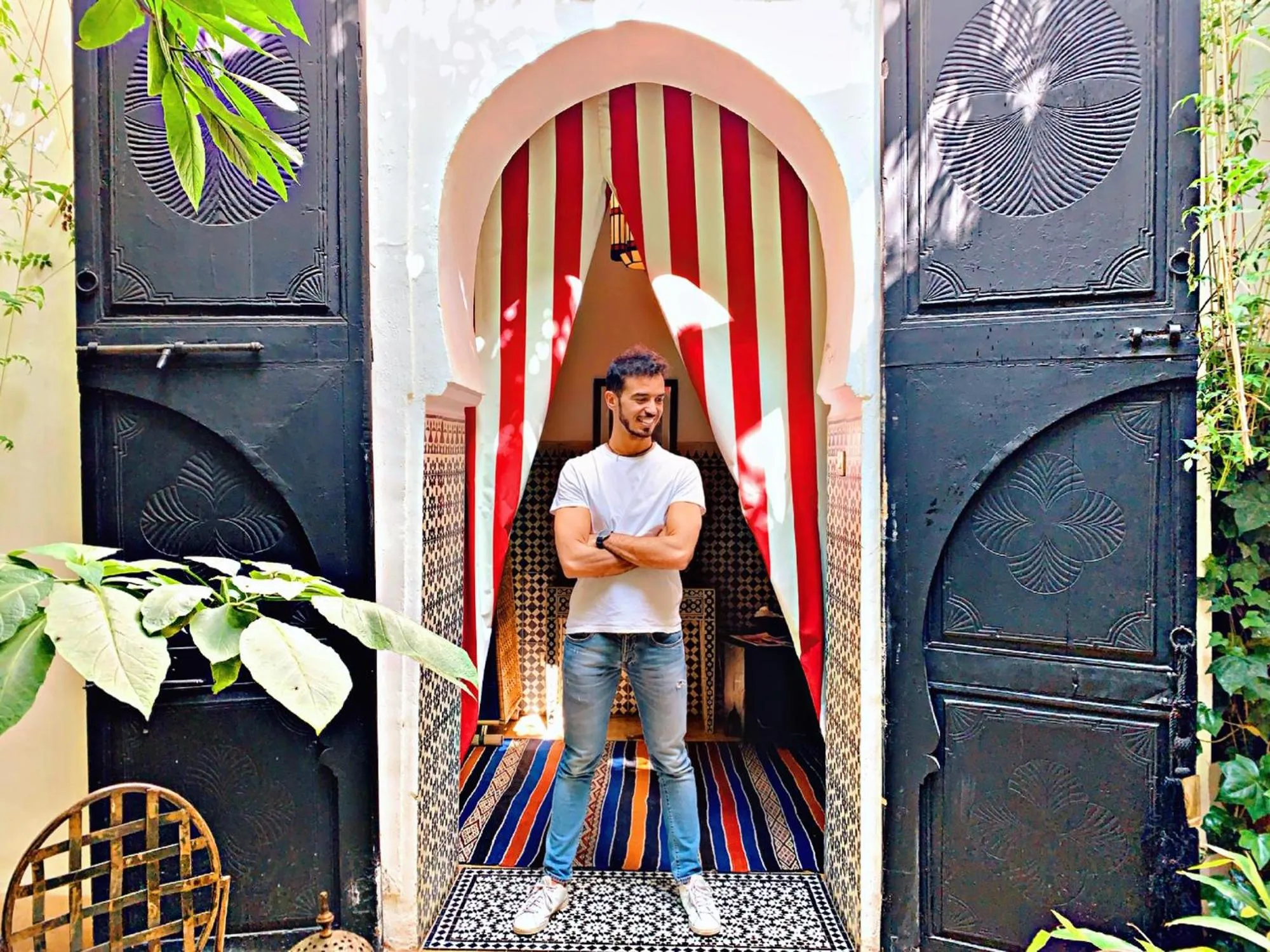 Patio in Riad Tibibt