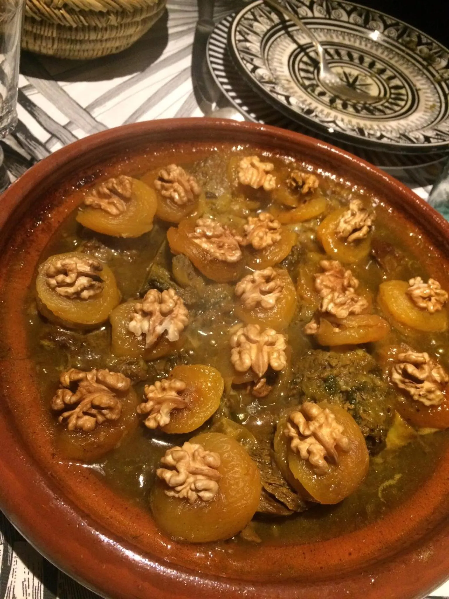 Food close-up in Riad Tibibt