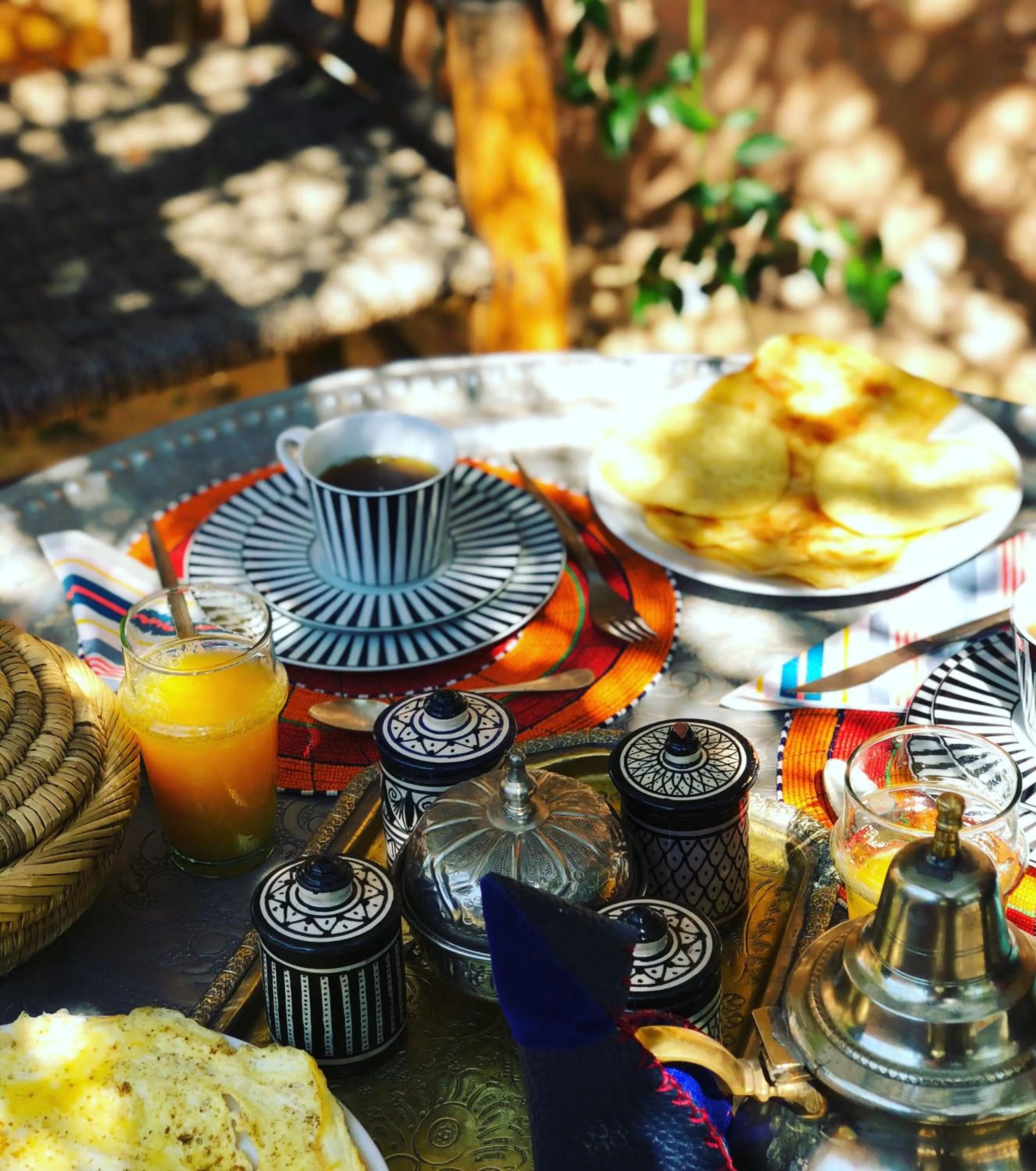 Food close-up in Riad Tibibt