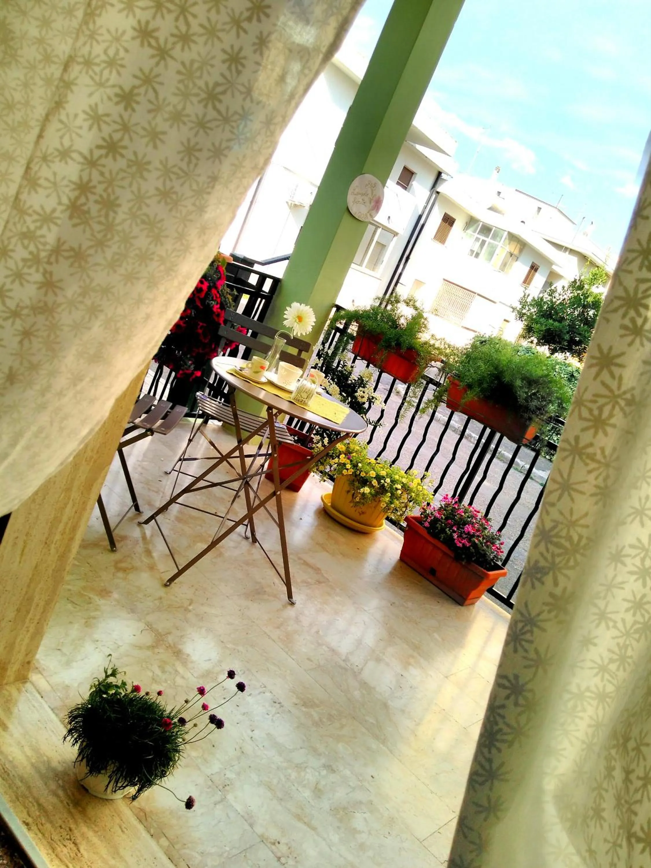 Property building in B&B L'angolo fiorito