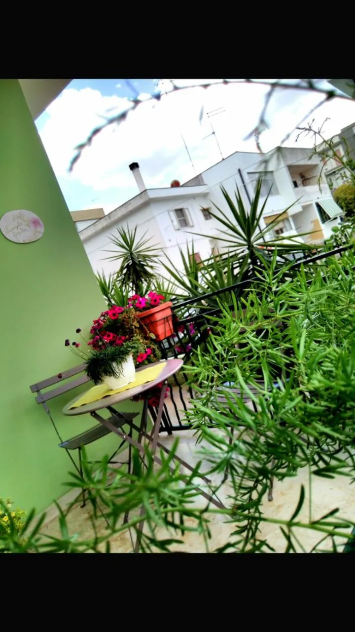 Balcony/Terrace in B&B L'angolo fiorito