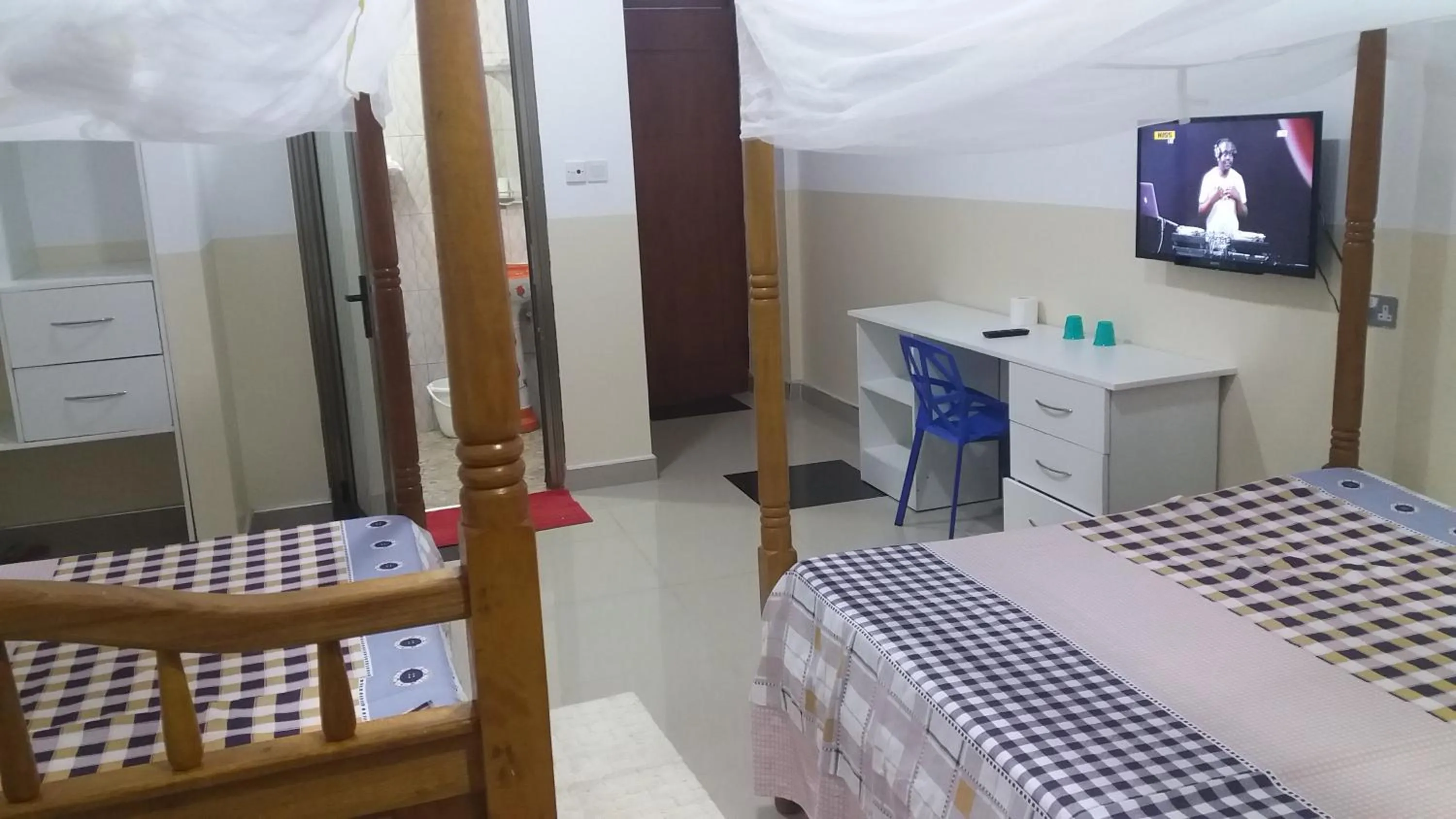 Bed in Ayodya Suites Nyali