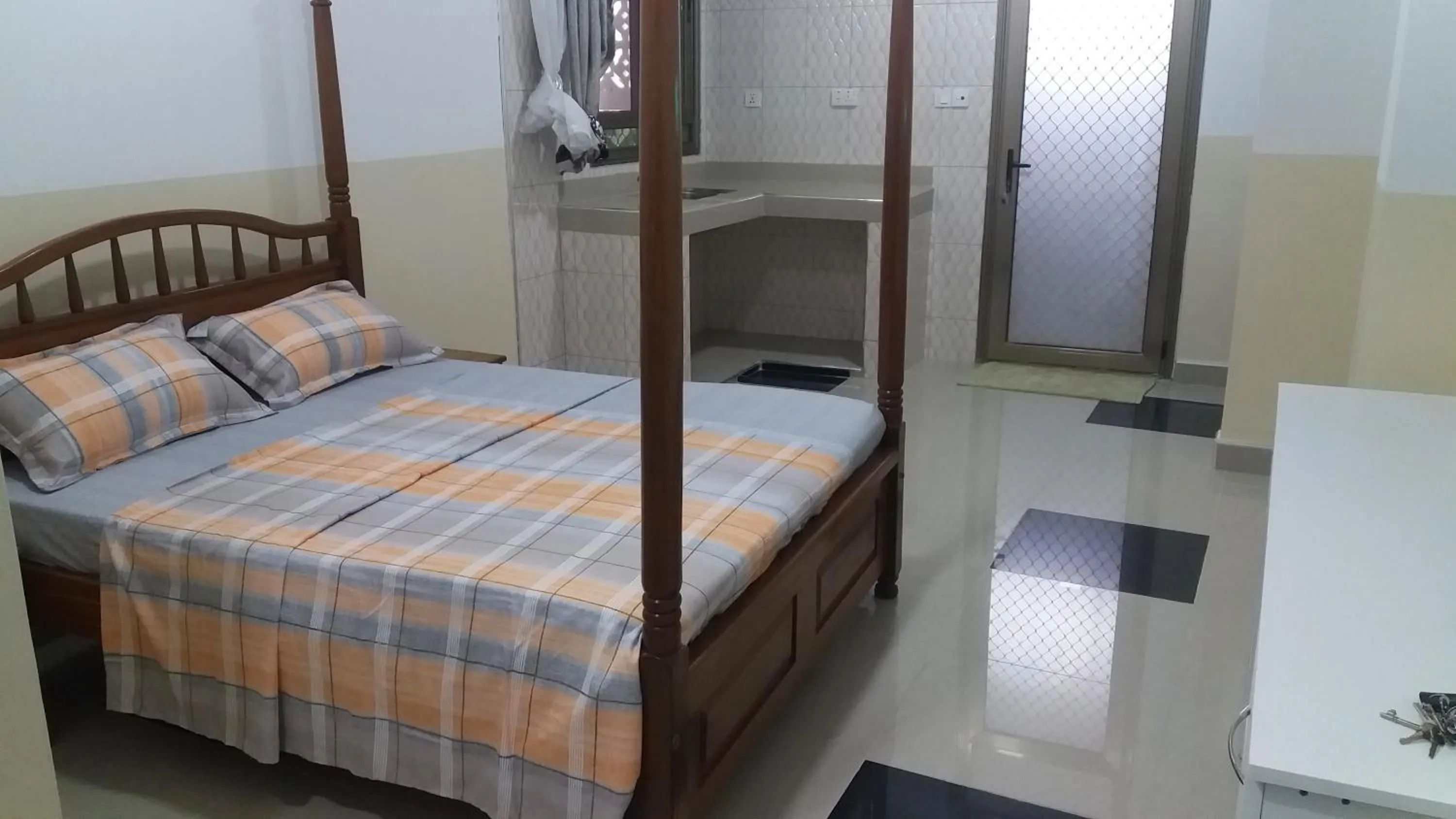 Bed in Ayodya Suites Nyali