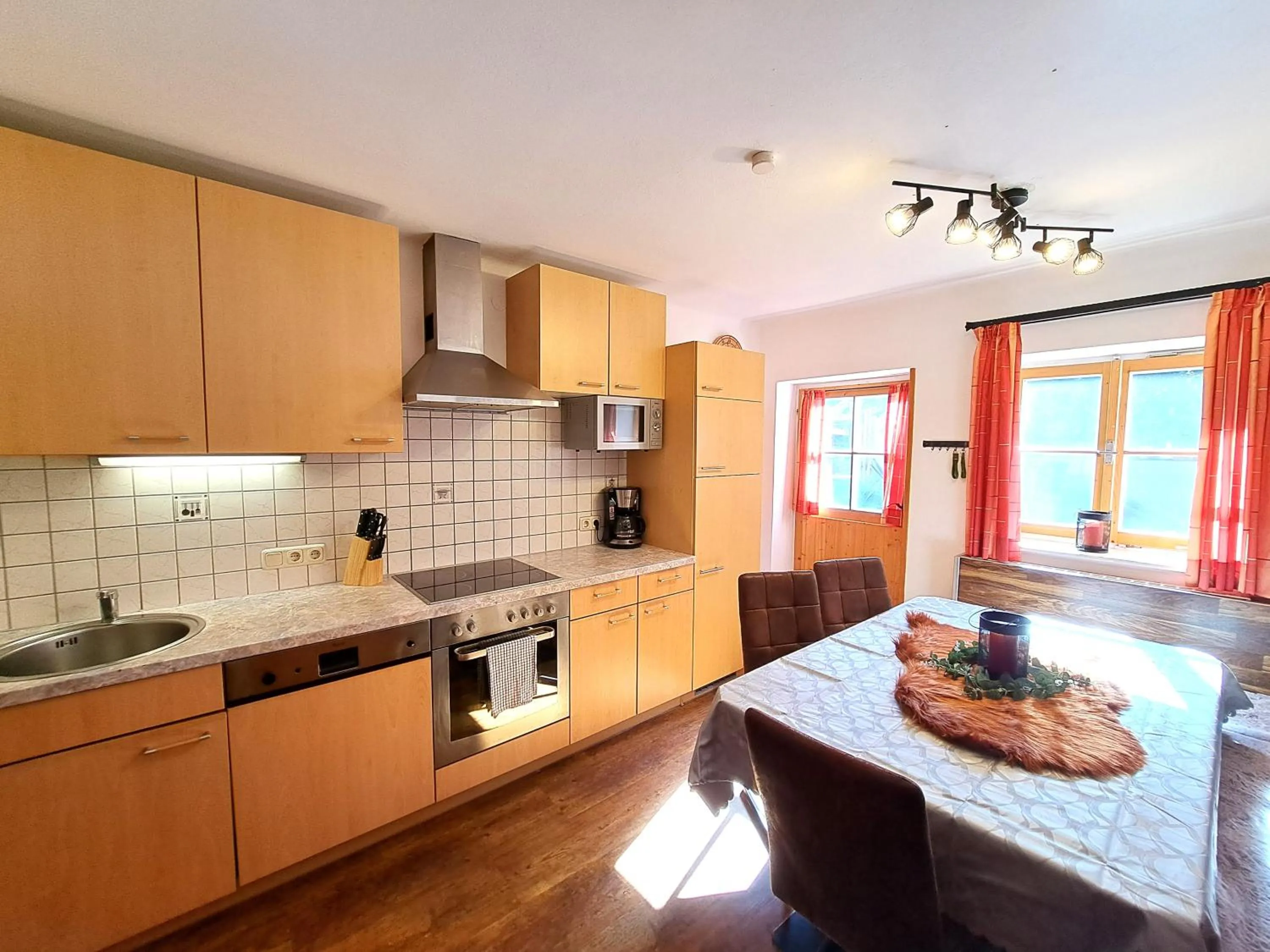 kitchen in Appartements Moser