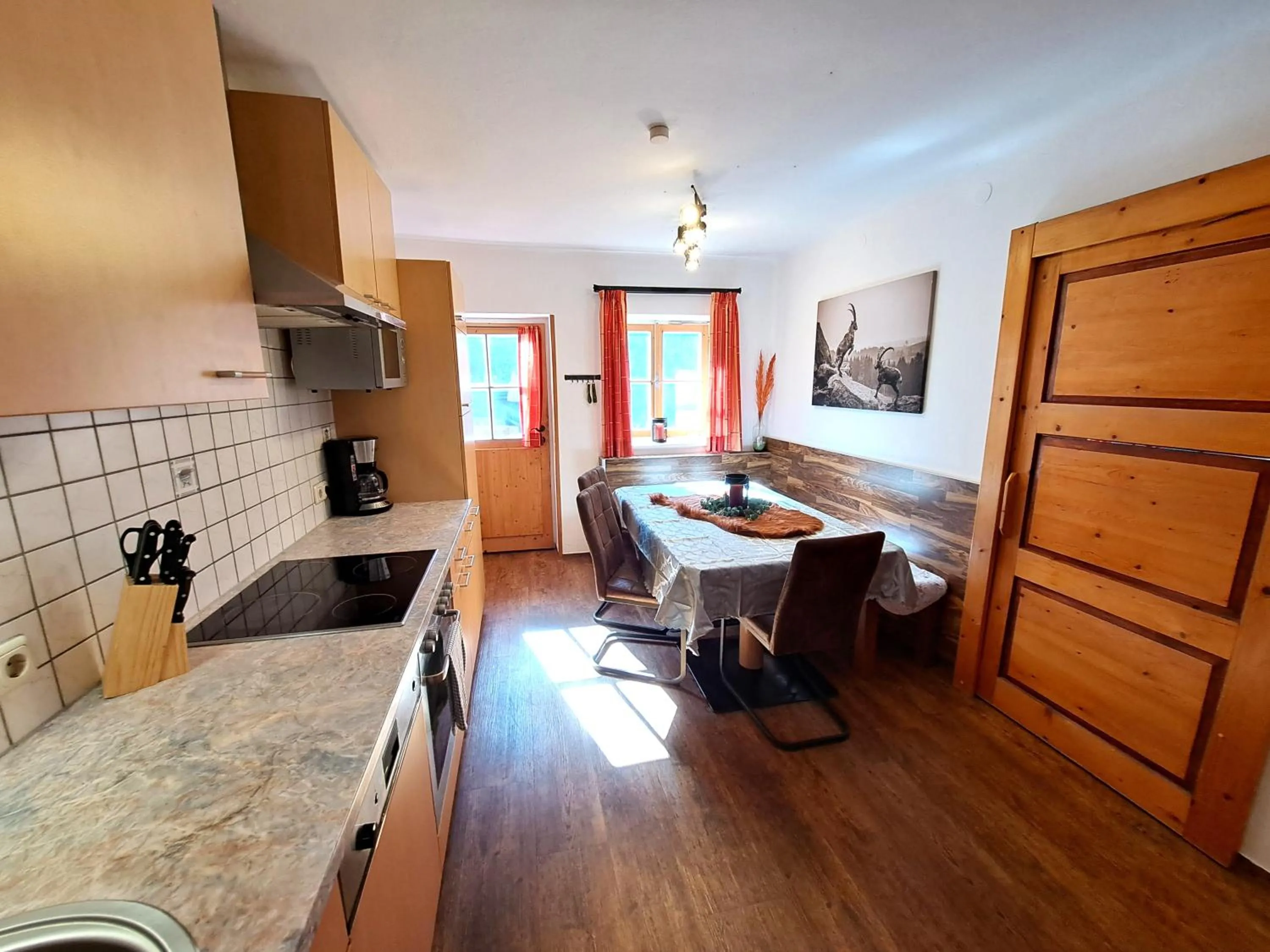 kitchen in Appartements Moser