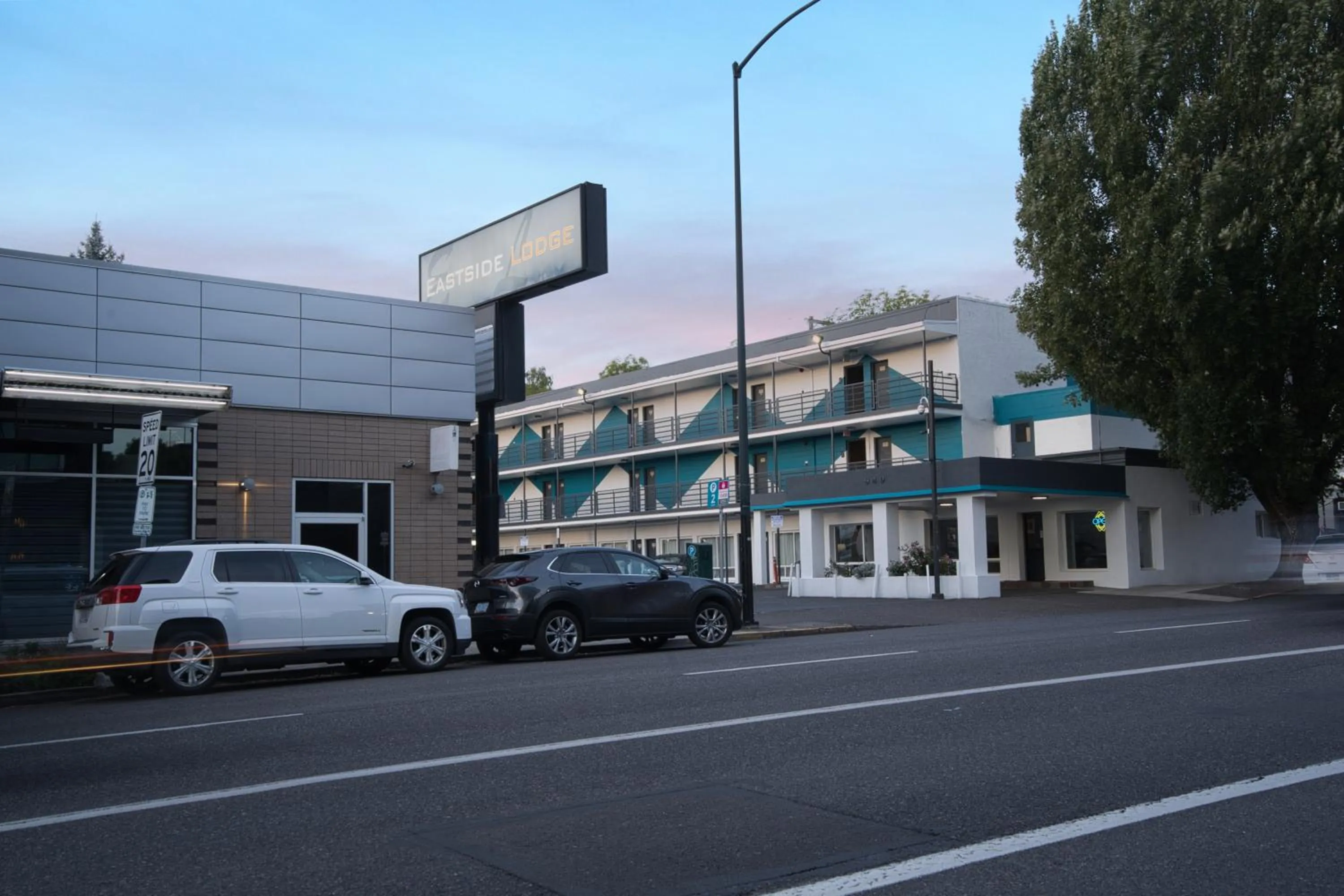 Property building in Eastside Lodge