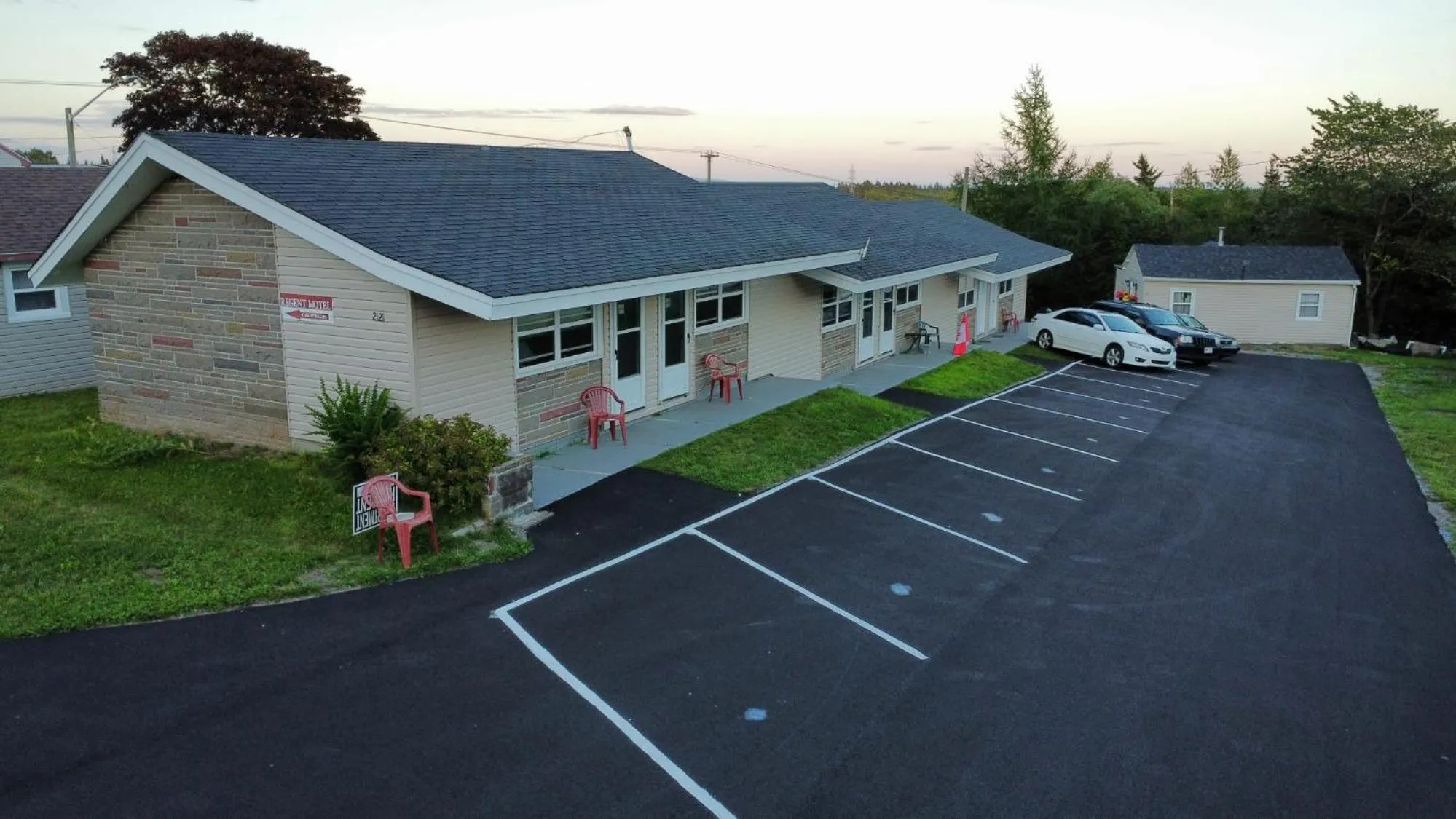Property building in Regent Motel