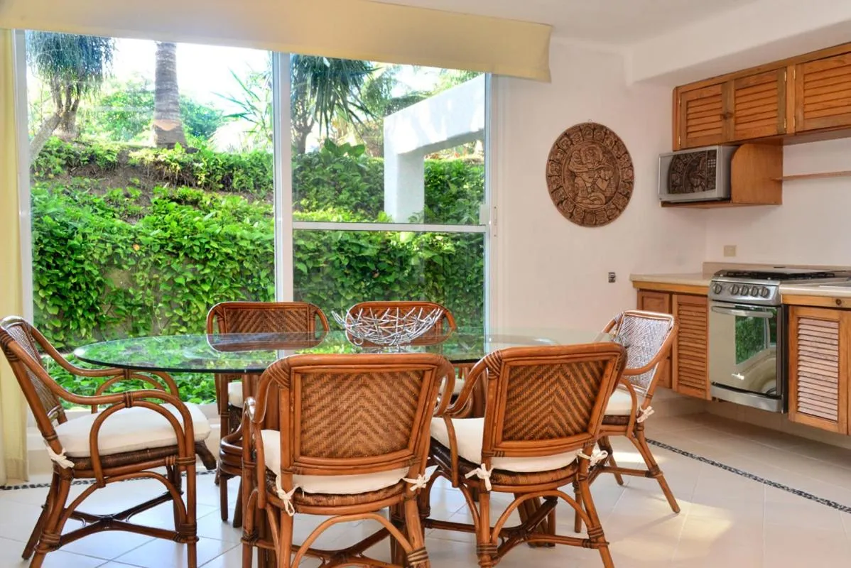 Dining area in Las Villas Akumal