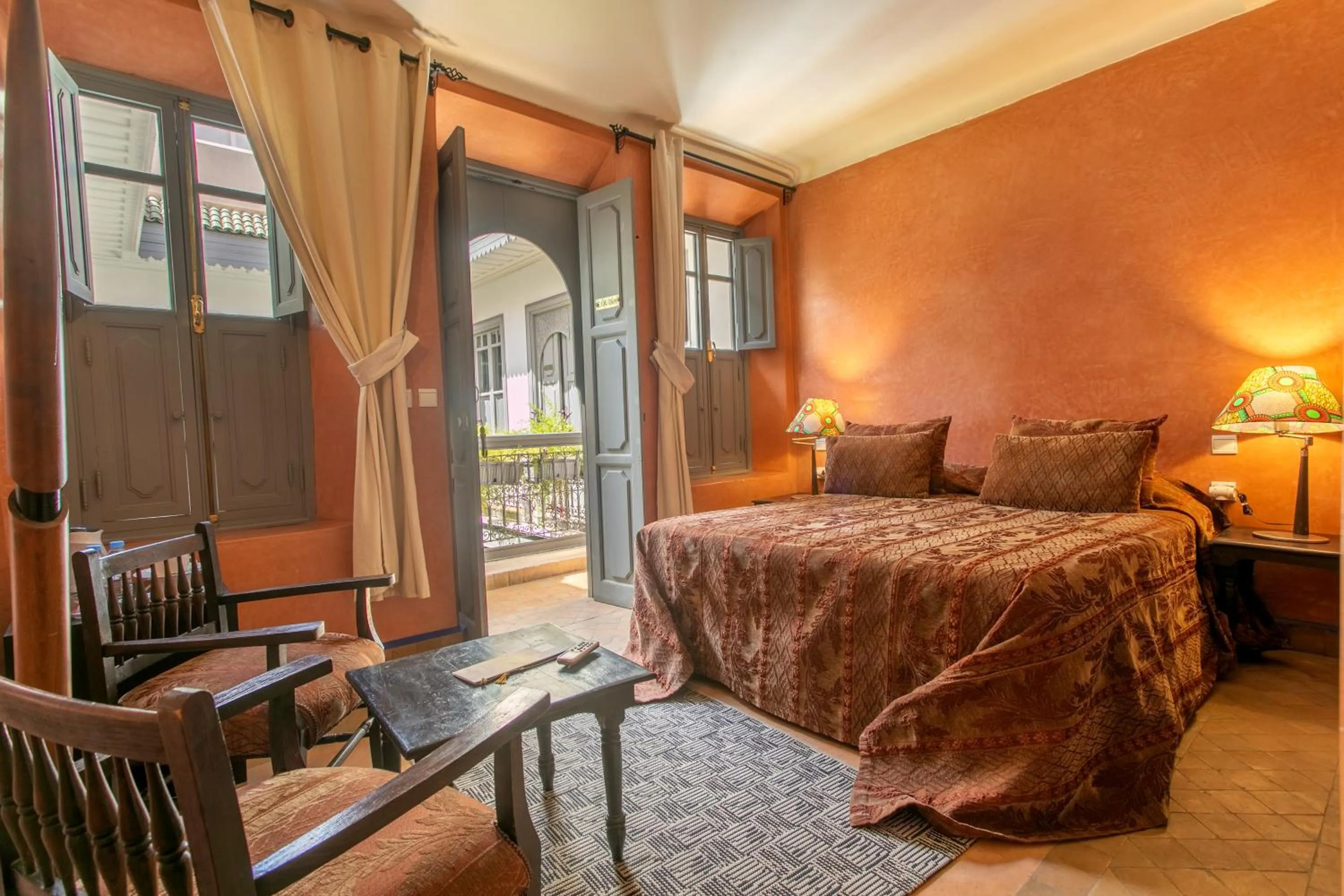 Photo of the whole room, Bed in Riad Dar Saad - Hammam & Spa