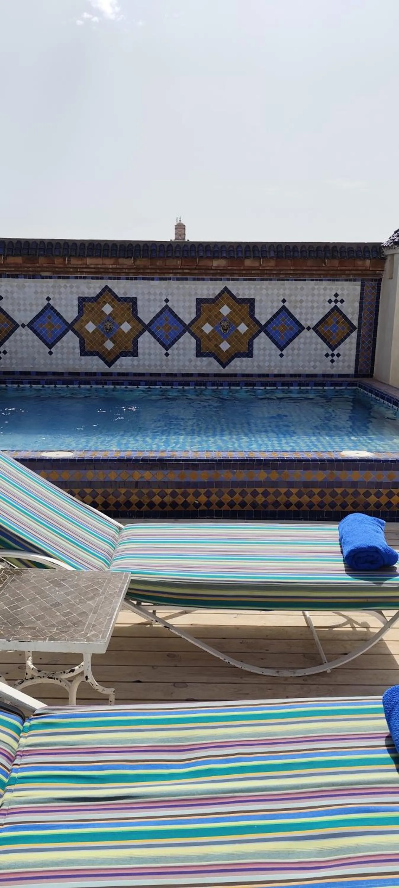 Solarium in Riad Dar Saad - Hammam & Spa