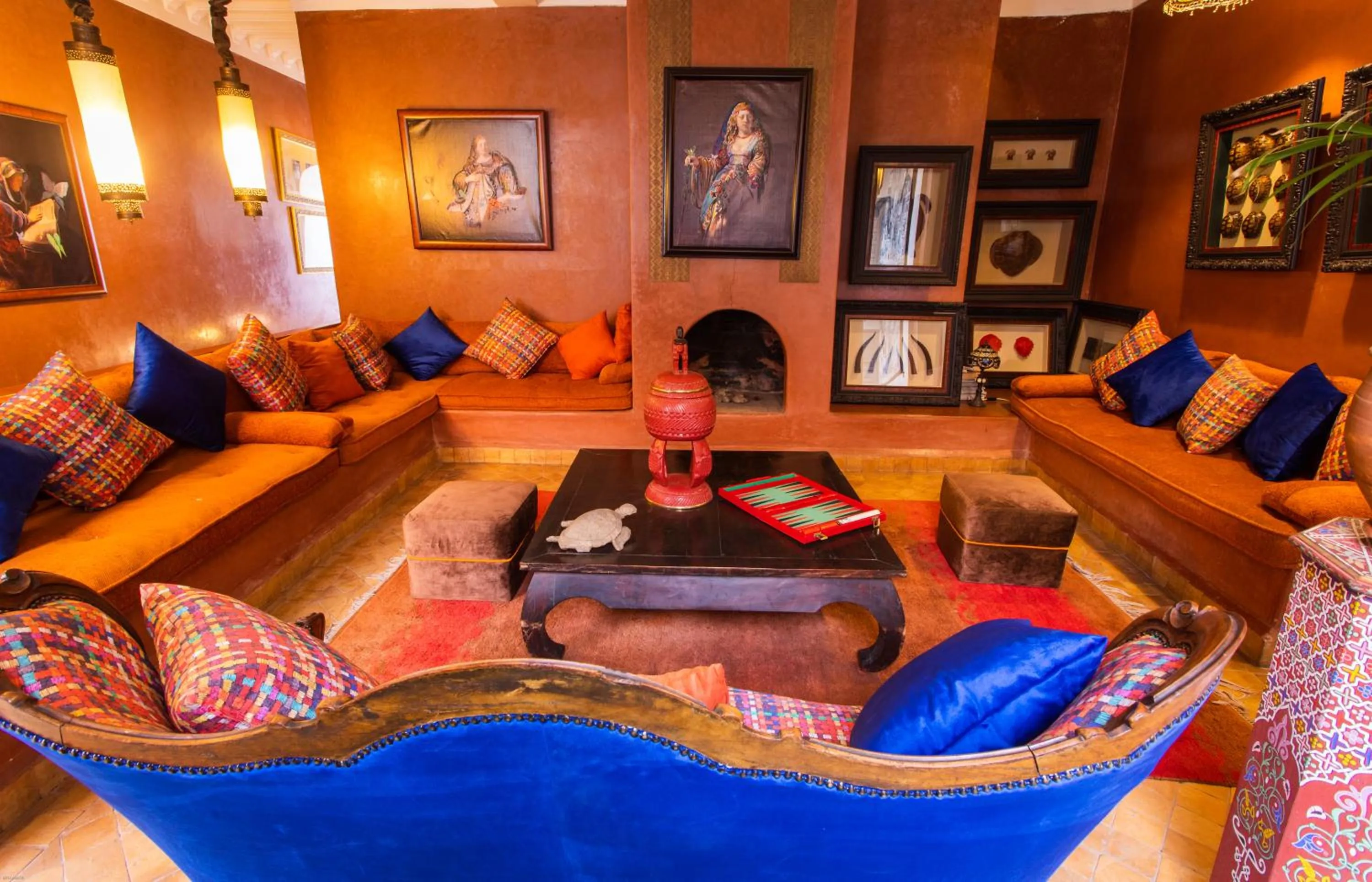 Game Room in Riad Dar Saad - Hammam & Spa