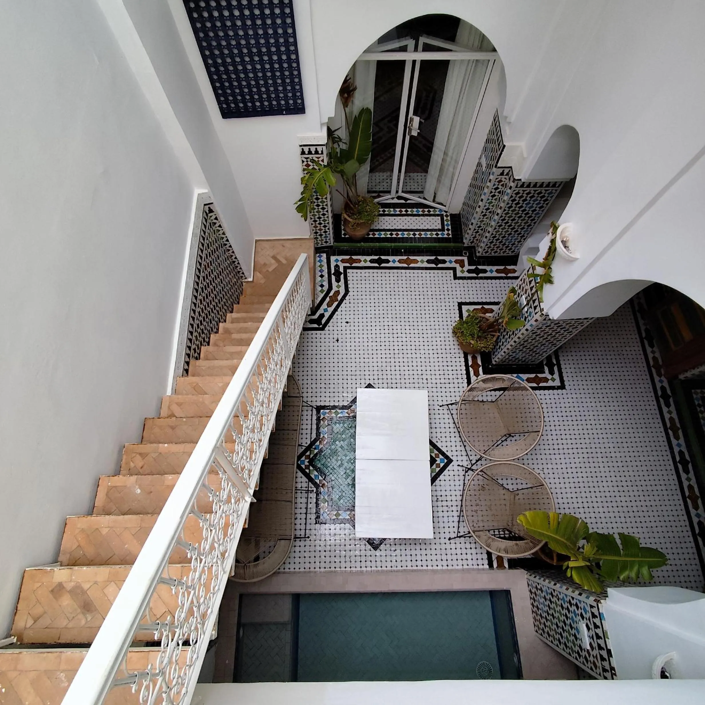 Living room in Riad Dar Saad - Hammam & Spa