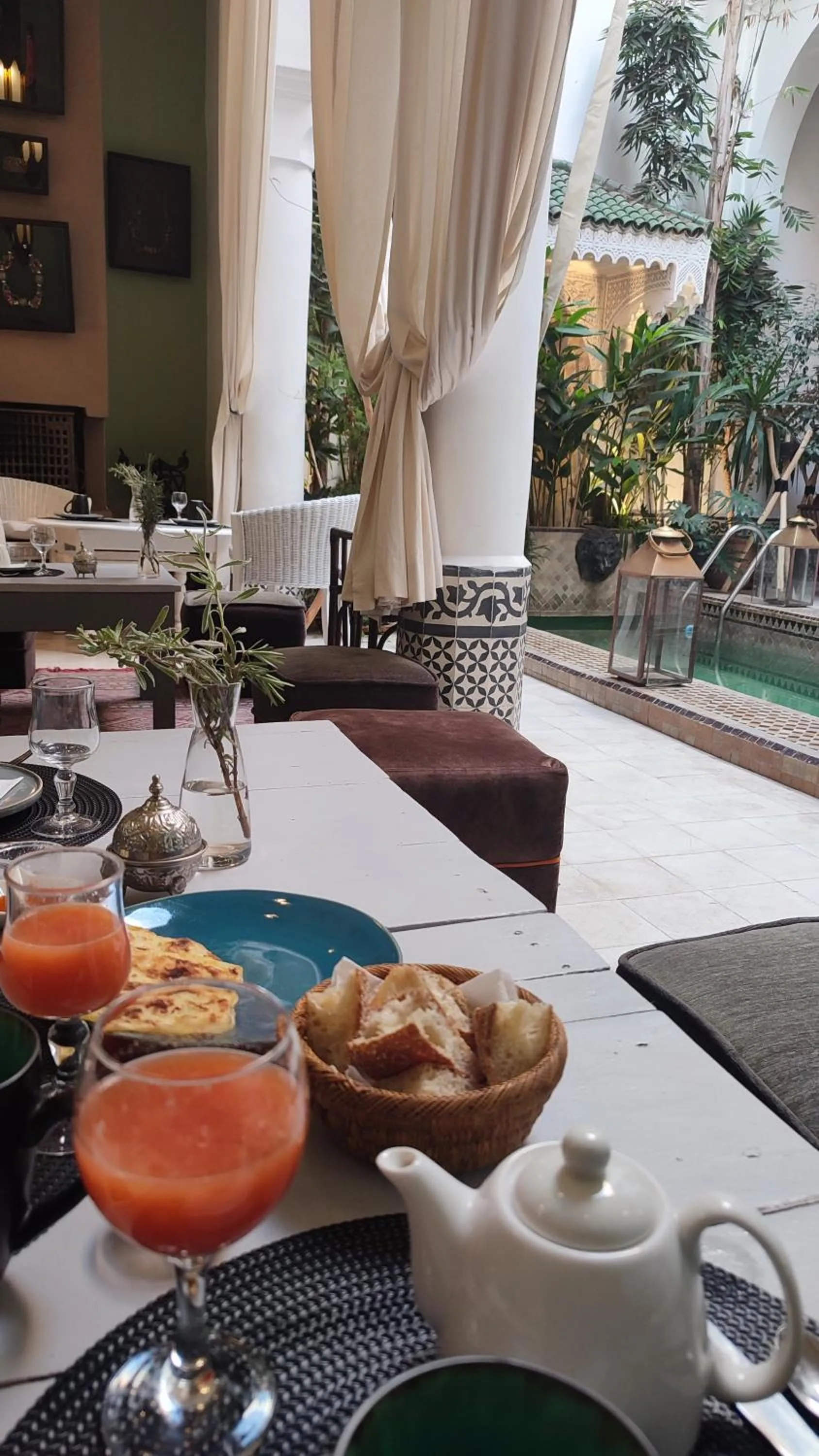 Restaurant/places to eat in Riad Dar Saad - Hammam & Spa