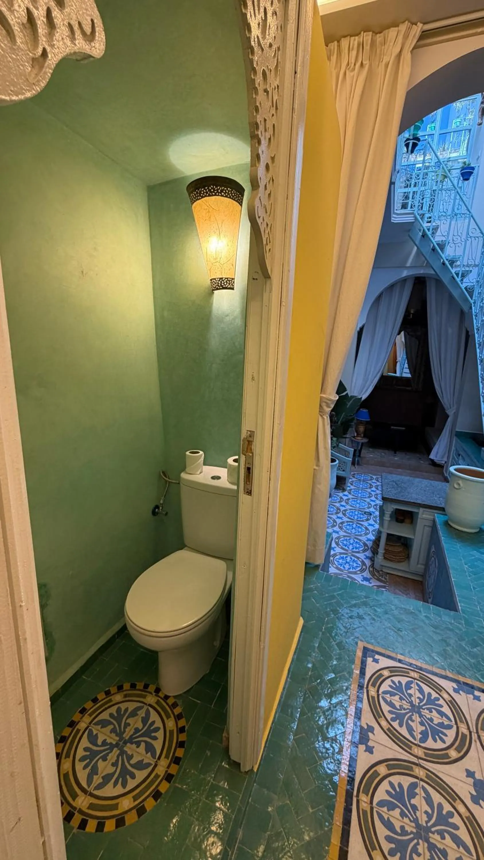 Toilet in Riad Dar Saad - Hammam & Spa