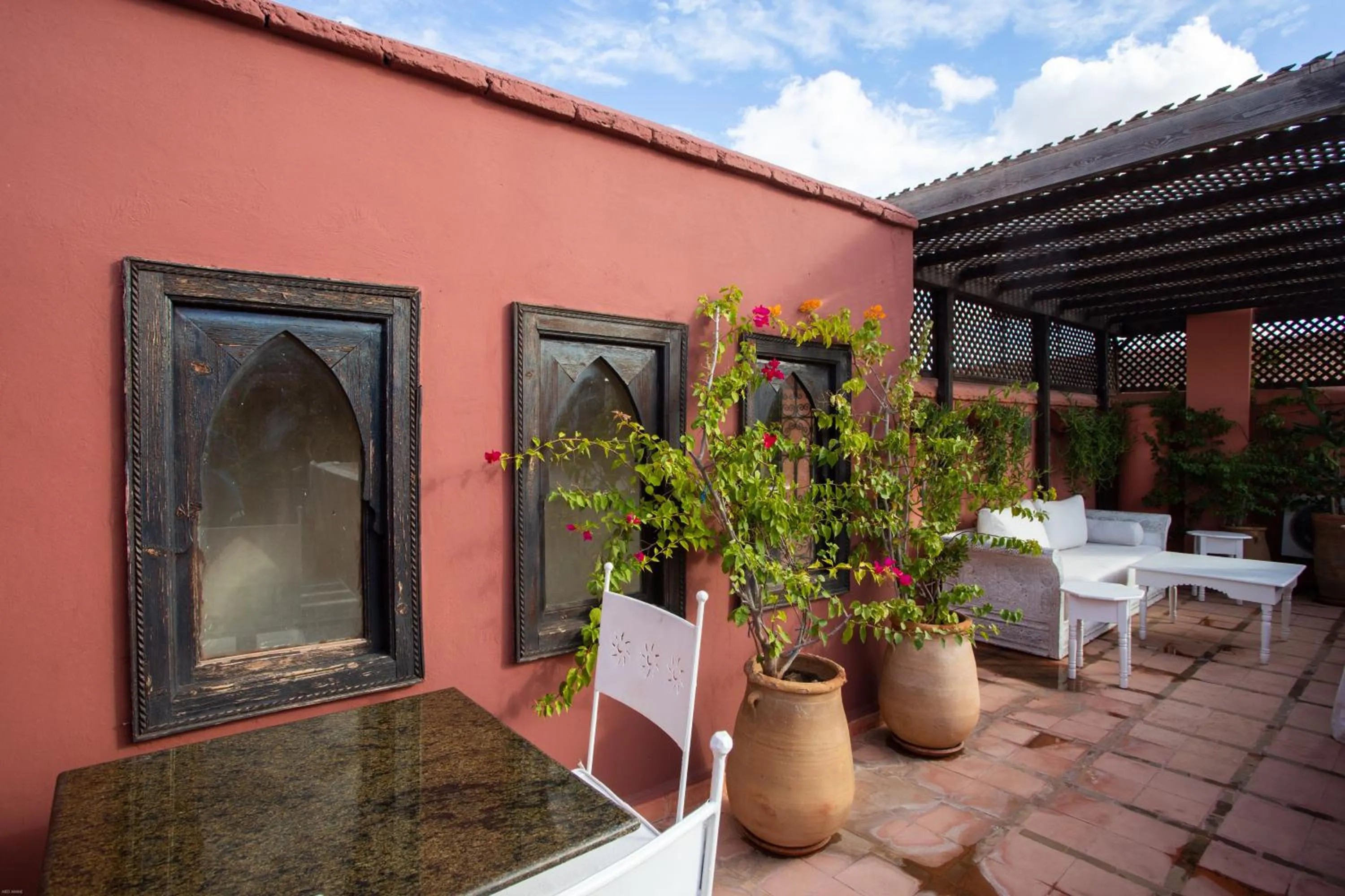 Patio in Riad Dar Saad - Hammam & Spa