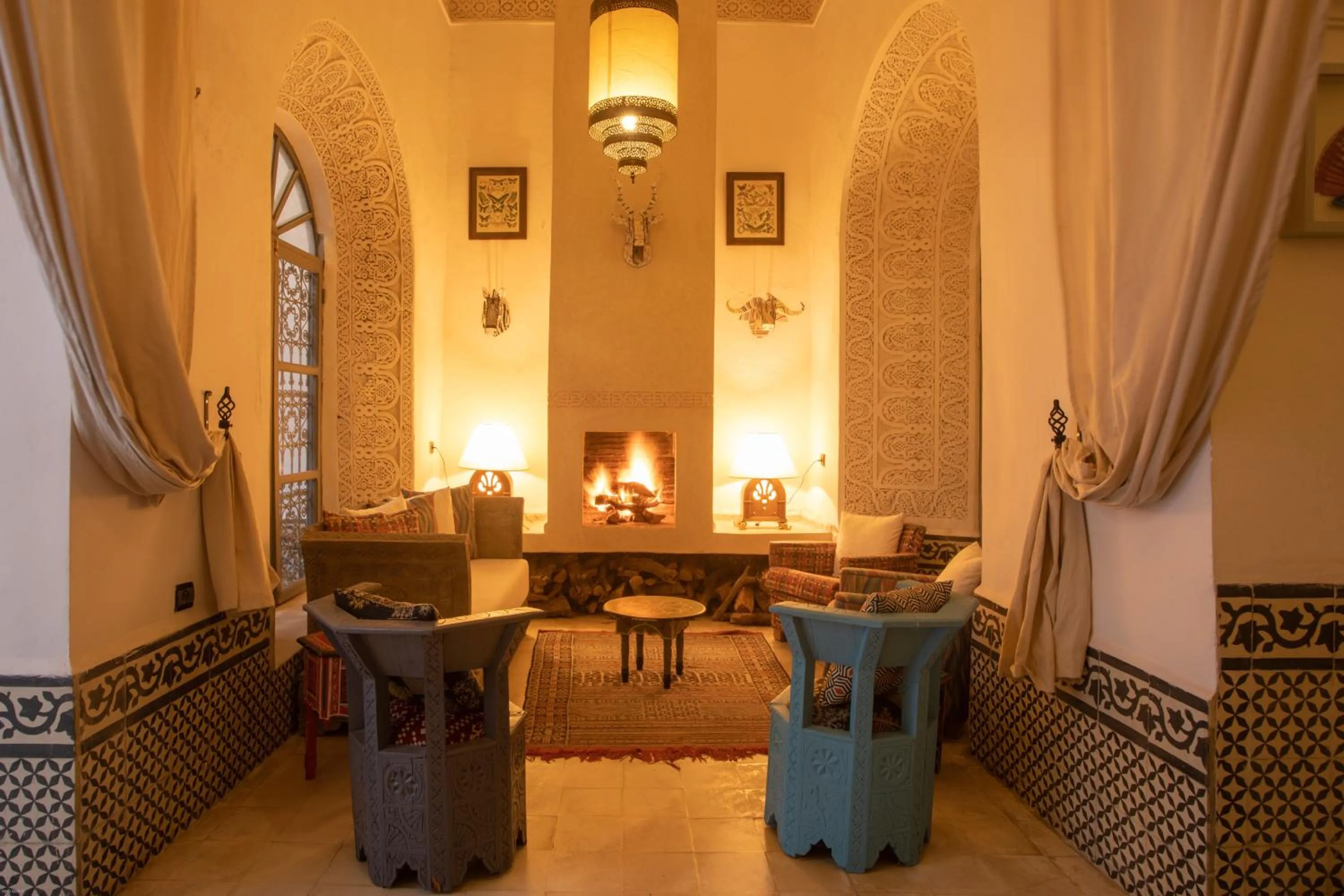 Living room in Riad Dar Saad - Hammam & Spa