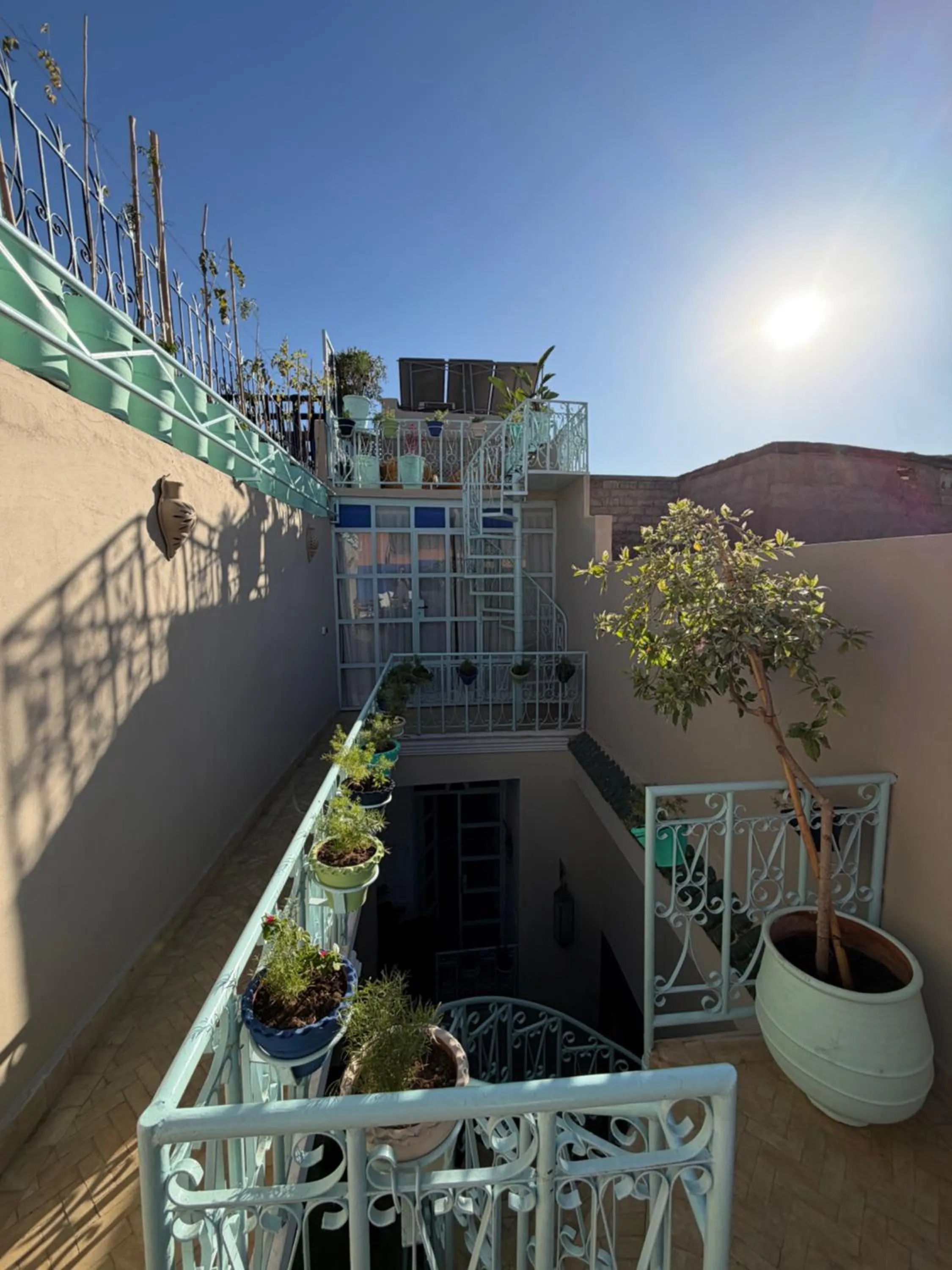Patio in Riad Dar Saad - Hammam & Spa