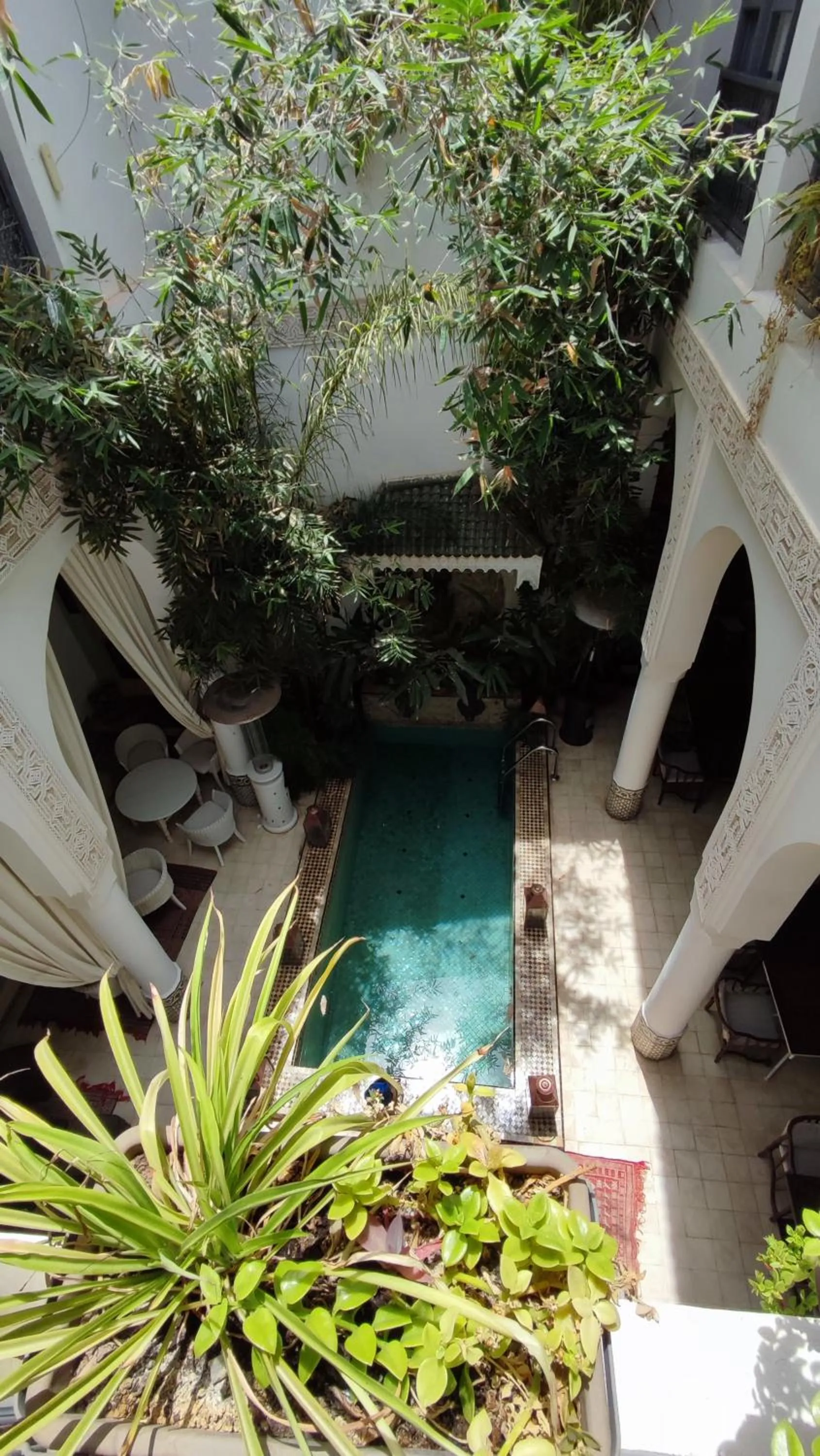 Swimming pool in Riad Dar Saad - Hammam & Spa