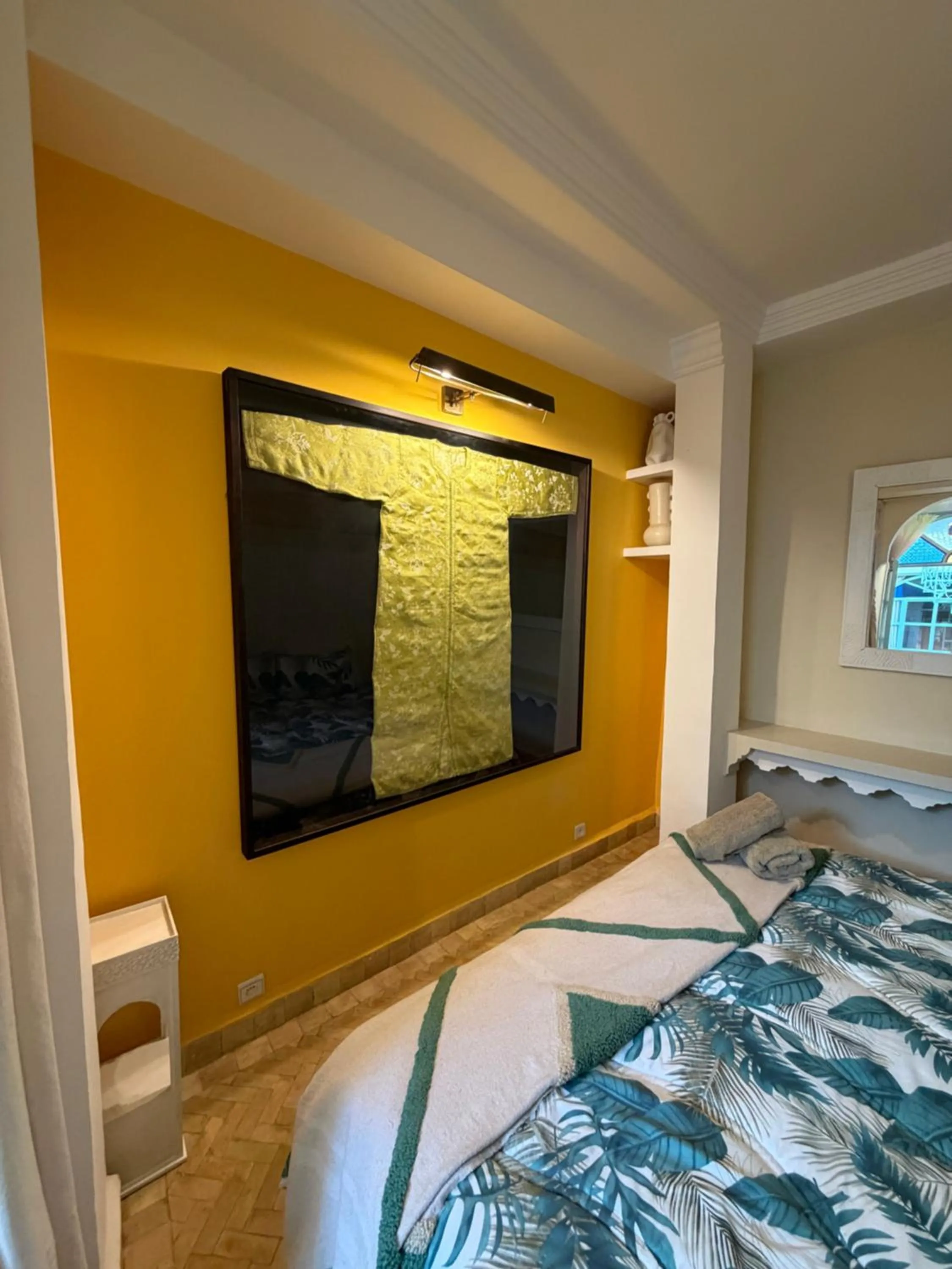 Bed in Riad Dar Saad - Hammam & Spa