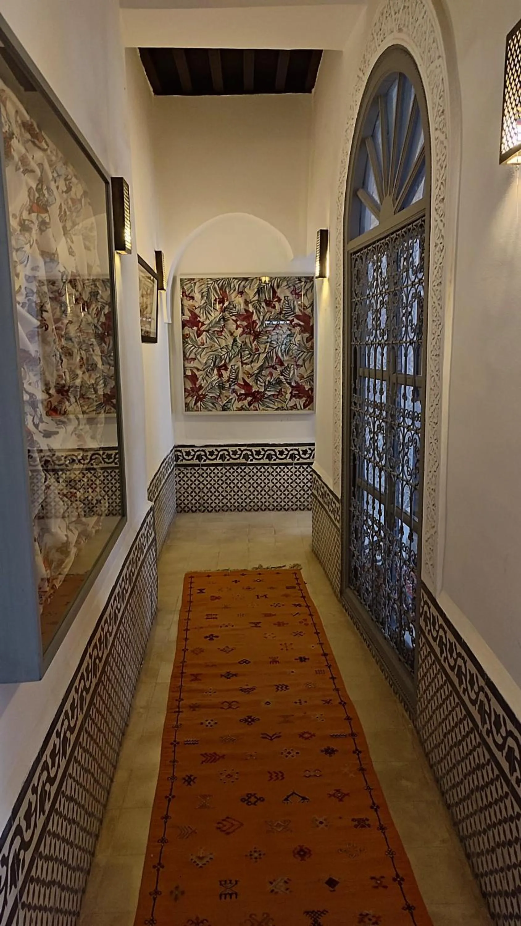 Decorative detail in Riad Dar Saad - Hammam & Spa