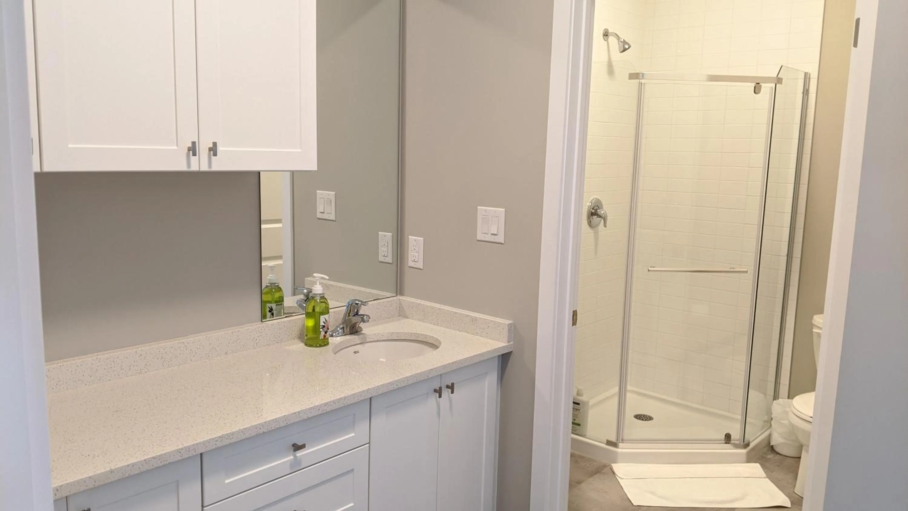 Shower in Boardwalk Homes - Executive Guest Rooms & Townhomes