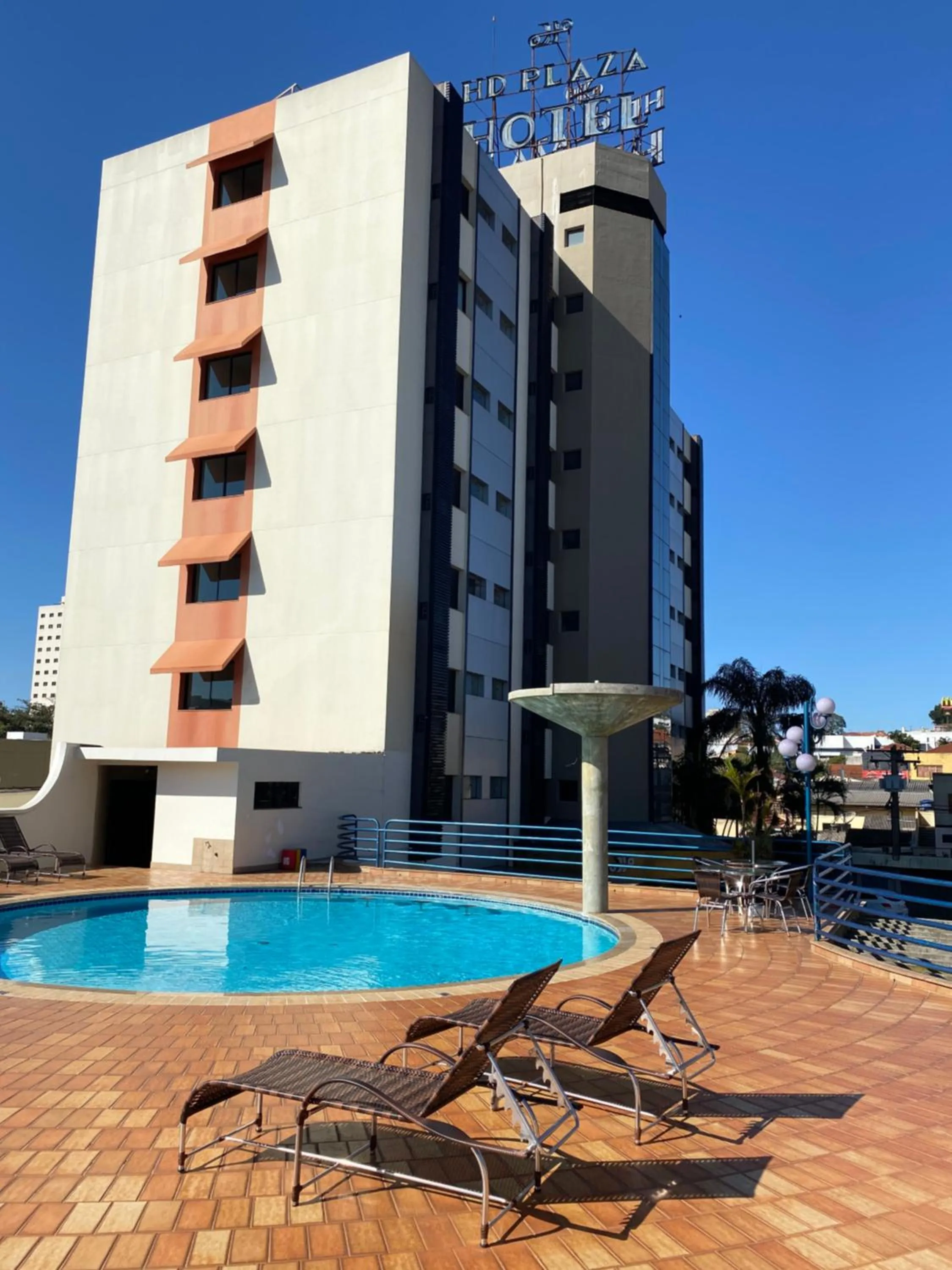 Swimming pool in HD Plaza Hotel