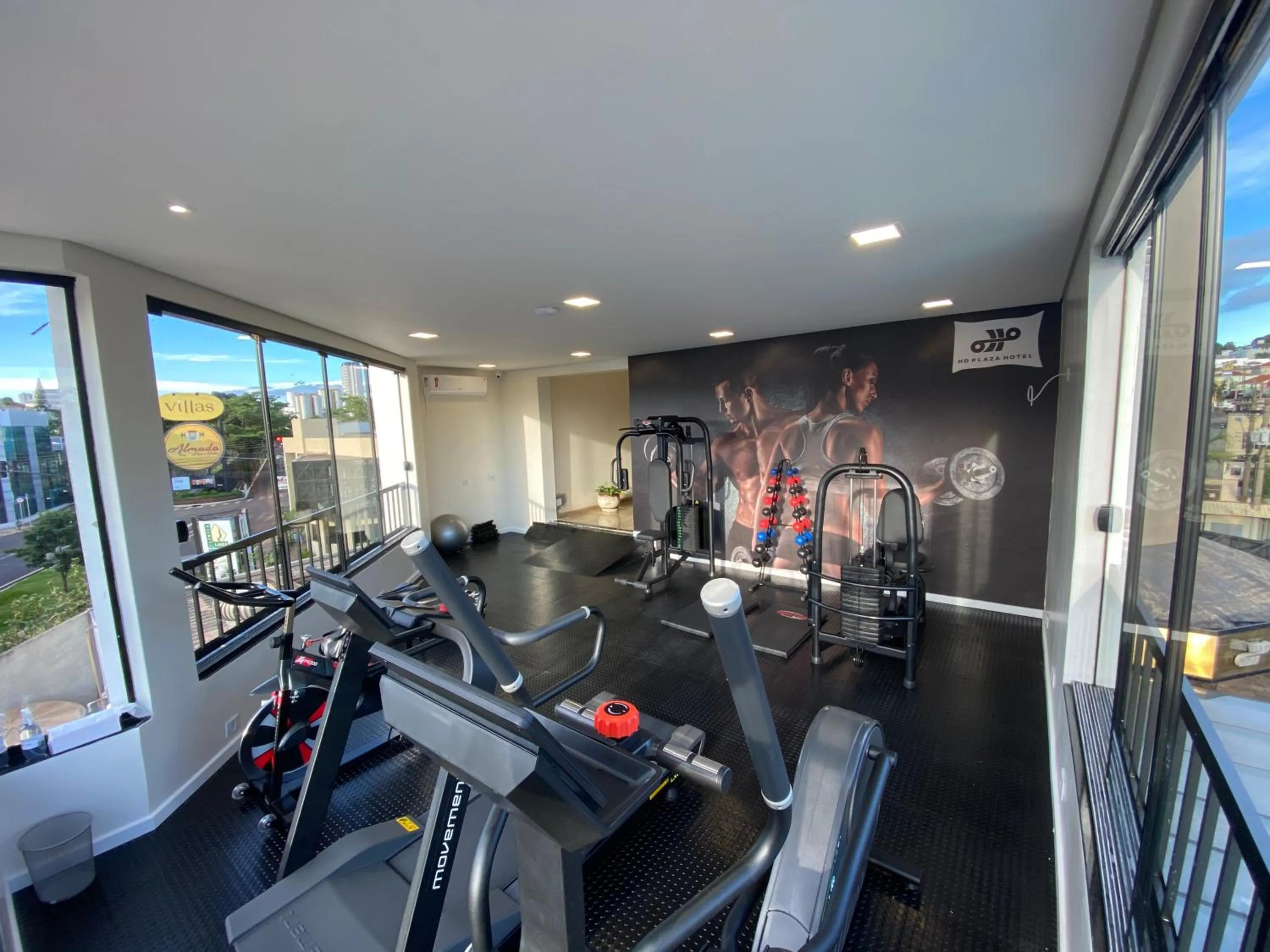 Fitness centre/facilities in HD Plaza Hotel