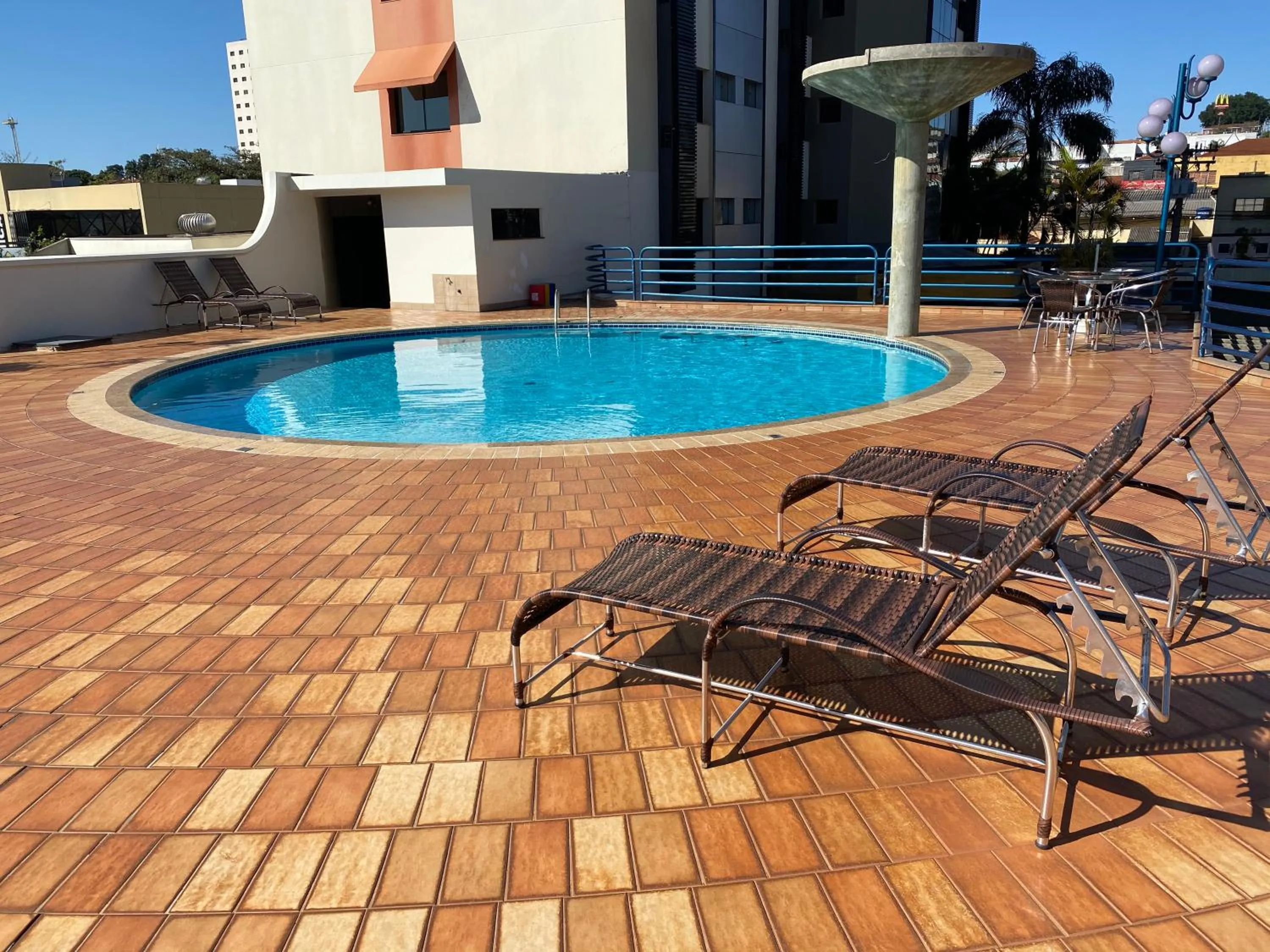 Swimming pool in HD Plaza Hotel
