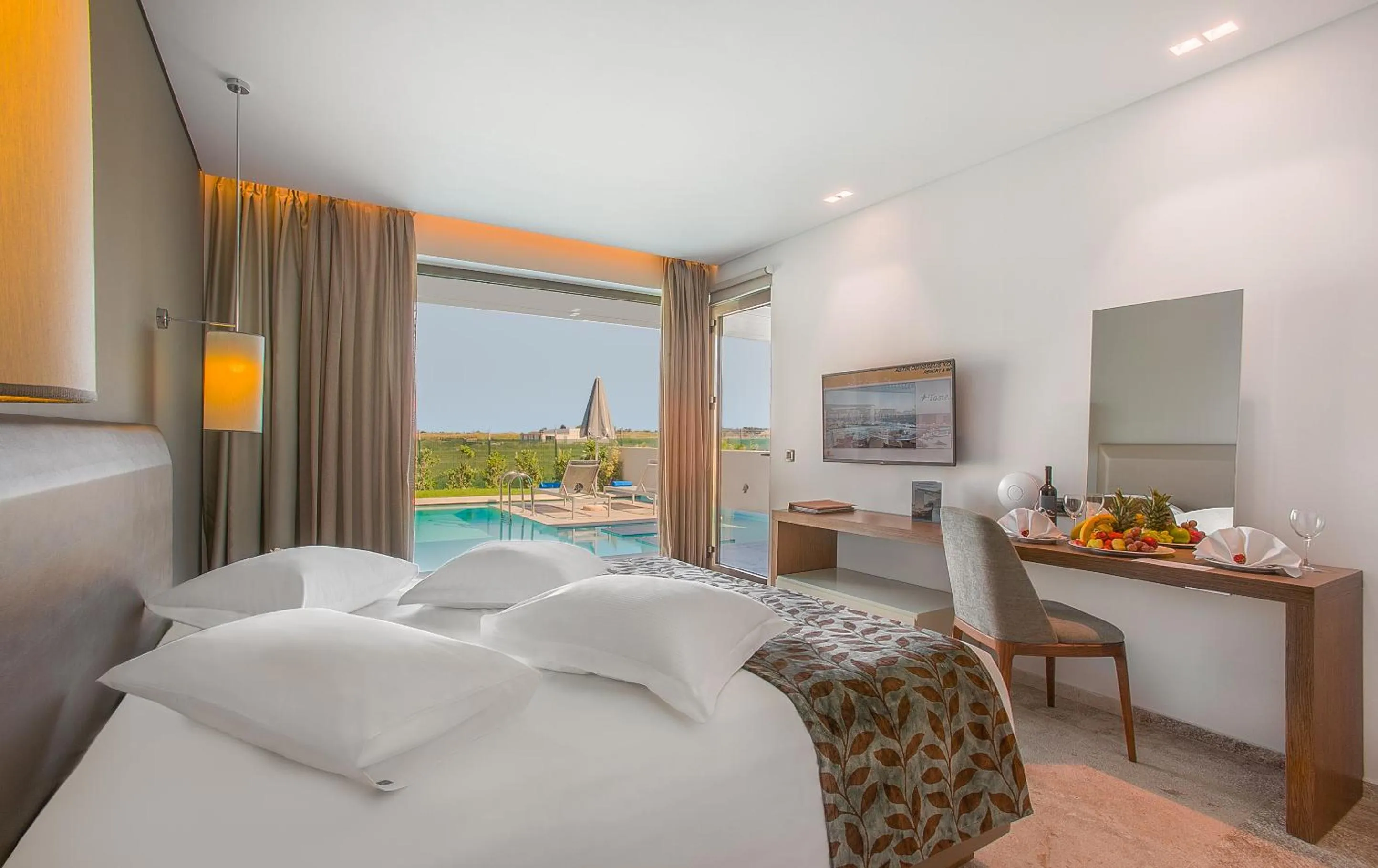 Bedroom, Bed in Astir Odysseus Kos Resort and Spa