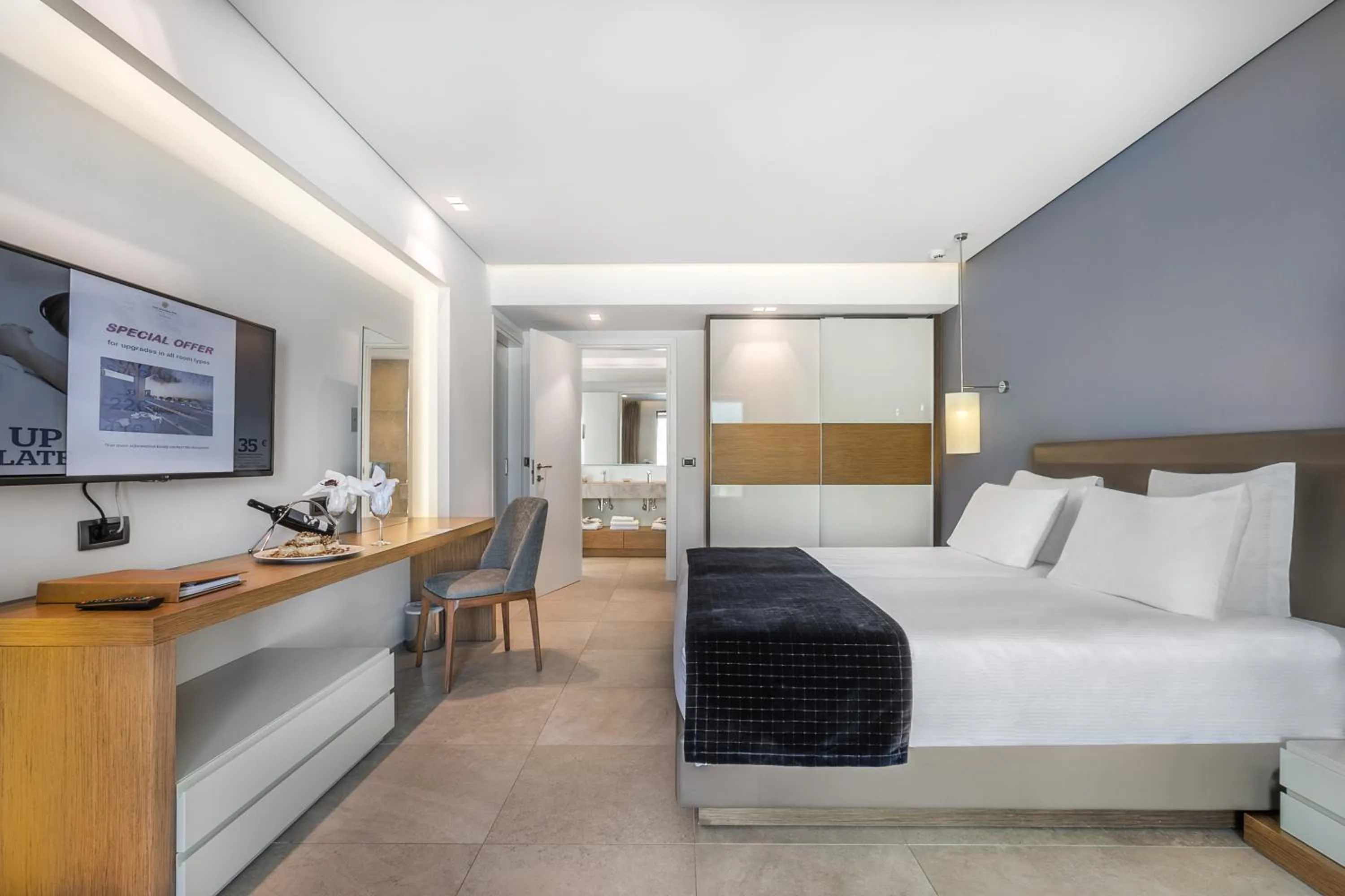 Bedroom, Bed in Astir Odysseus Kos Resort and Spa