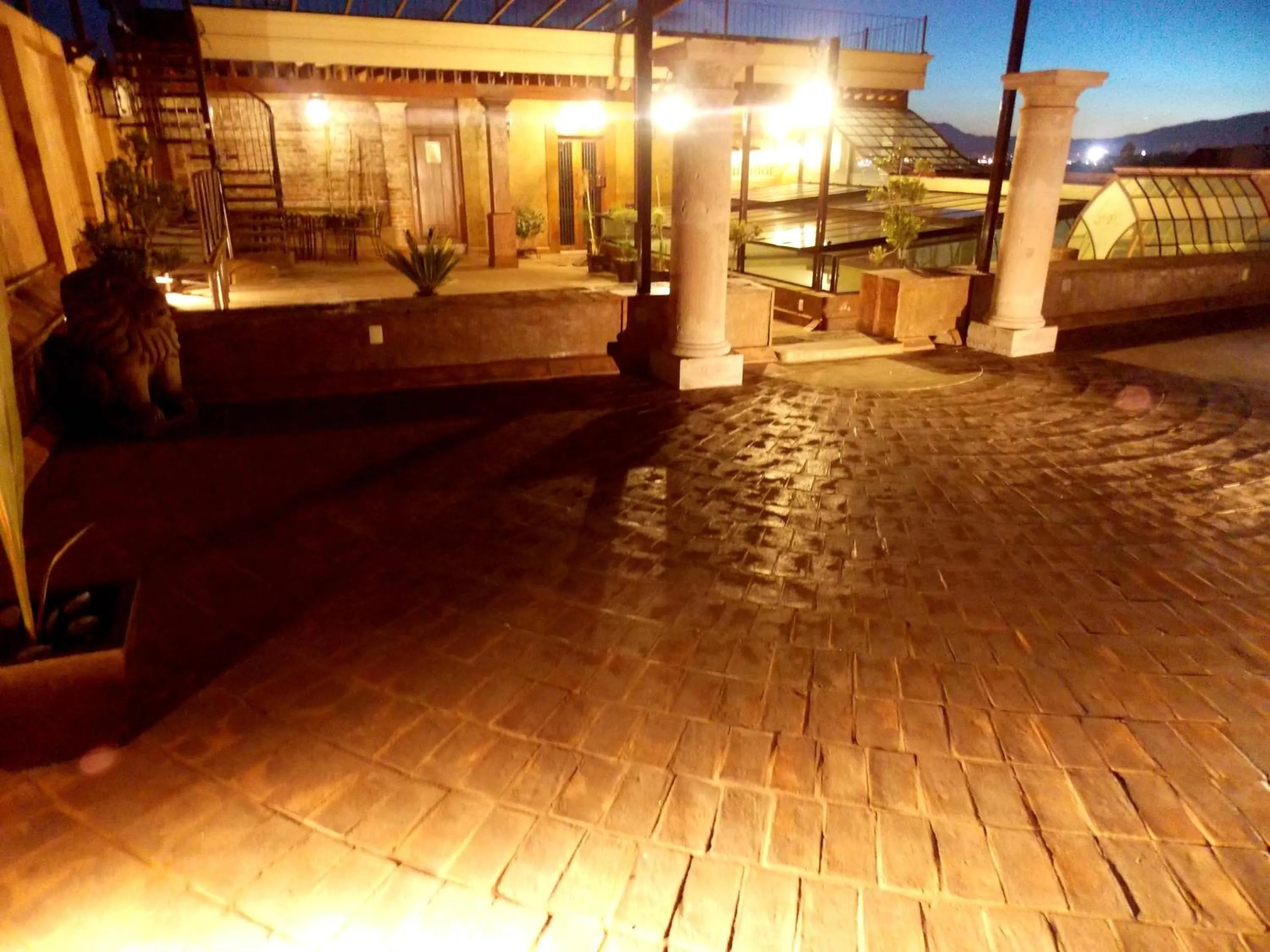 Balcony/Terrace in Hotel Historia