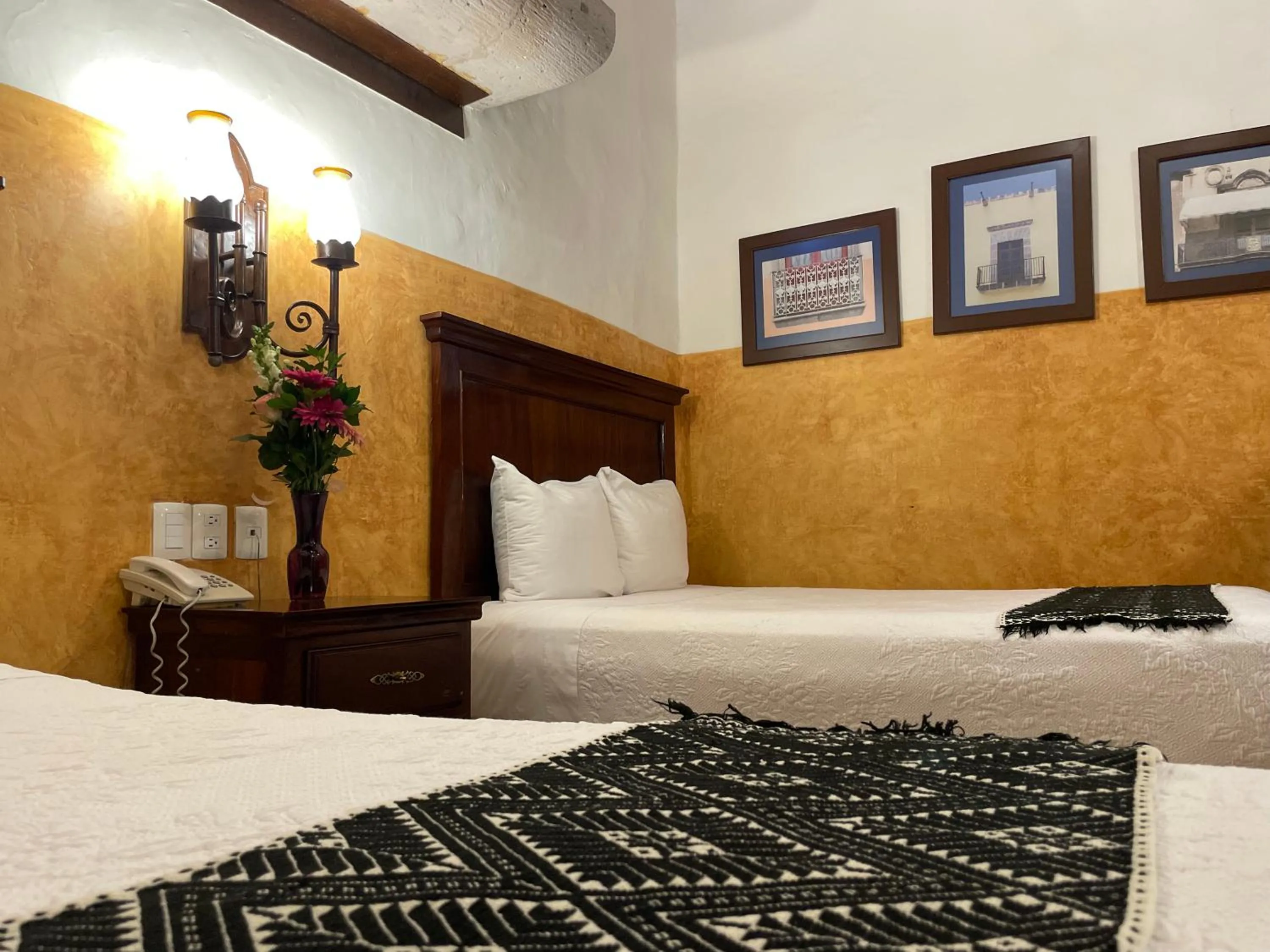 Bed in Hotel Historia