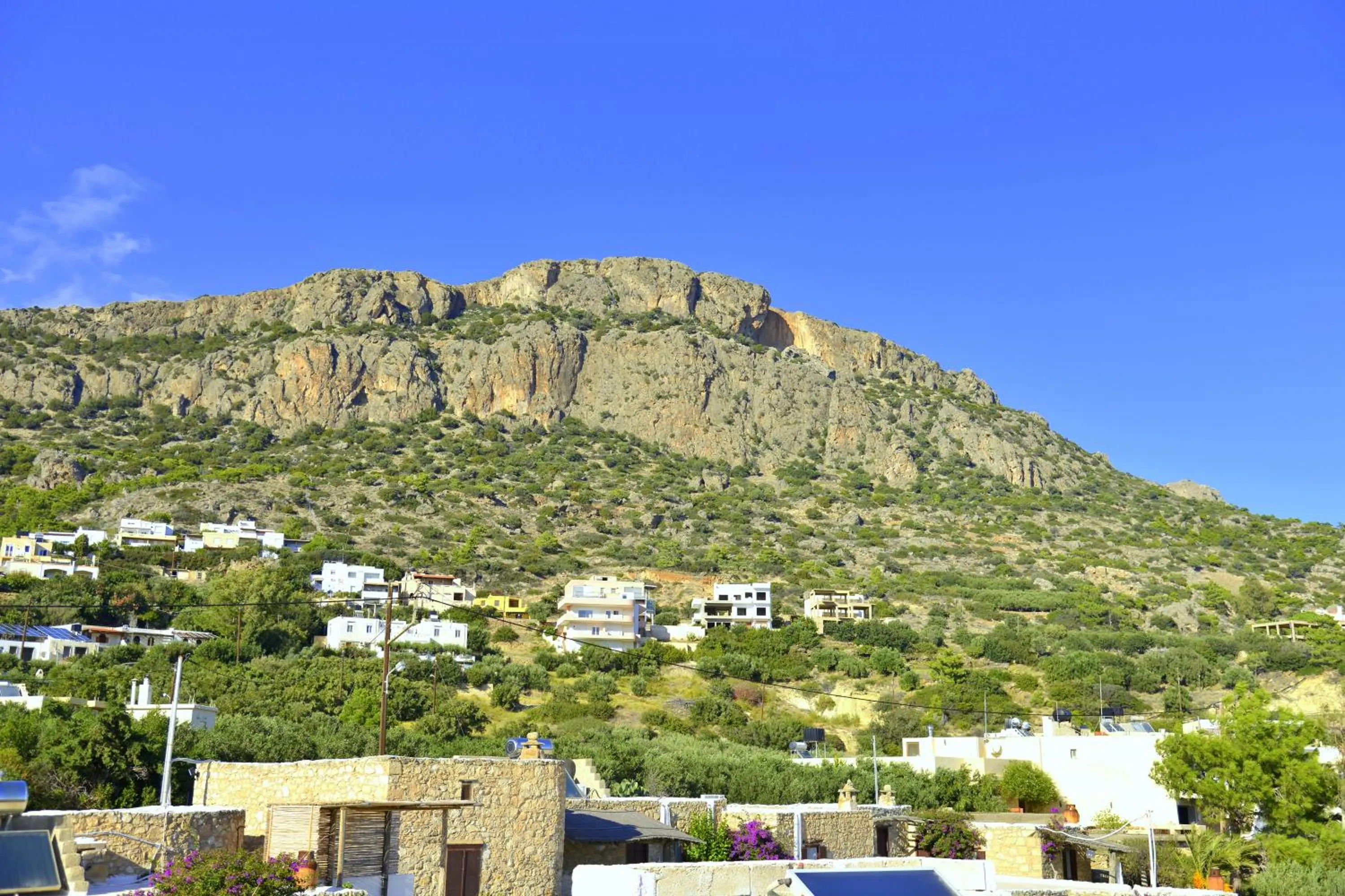 Natural landscape in Filoxenia Villa