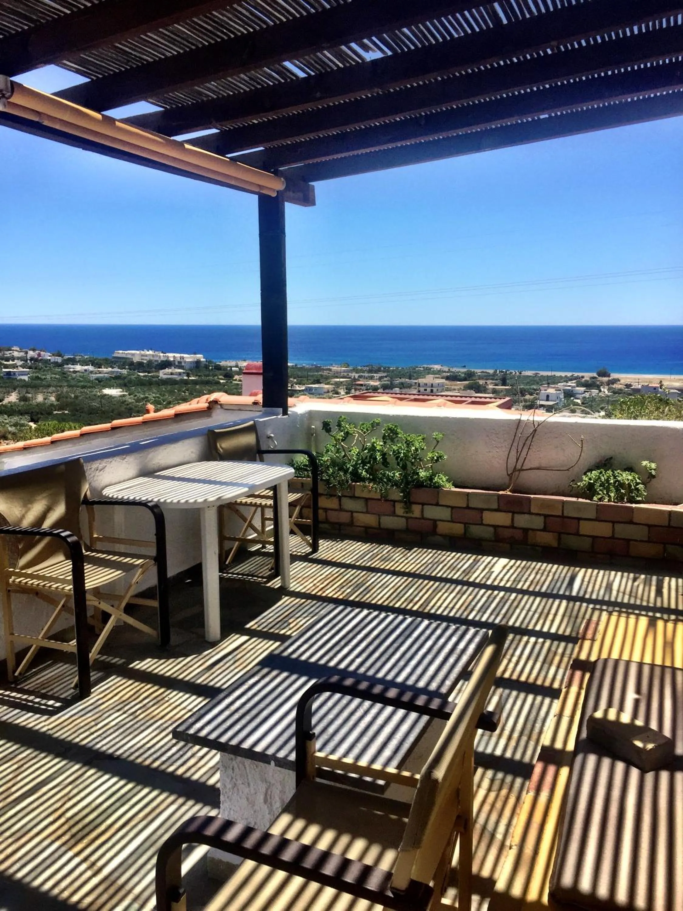Patio in Filoxenia Villa