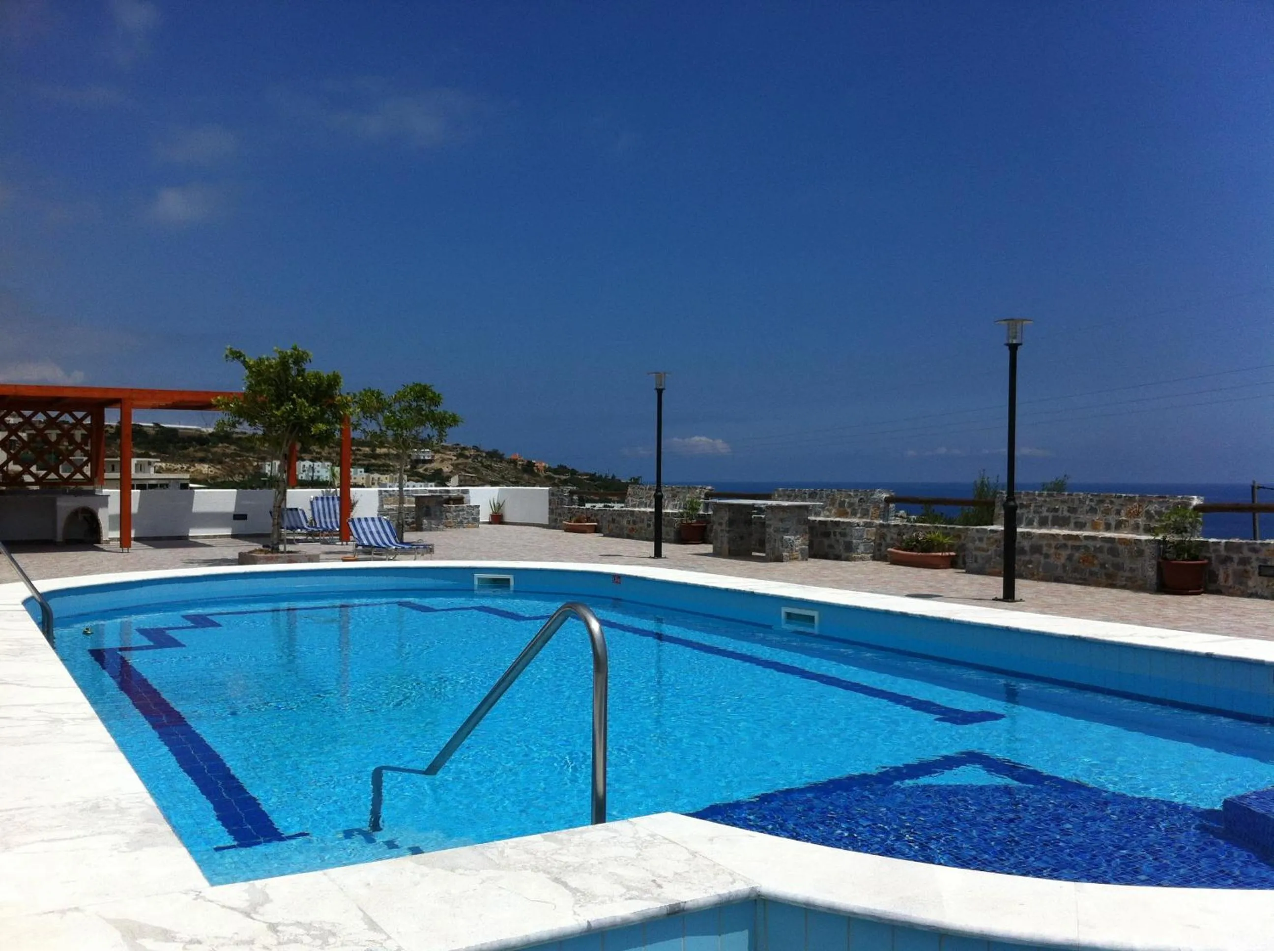Patio in Filoxenia Villa