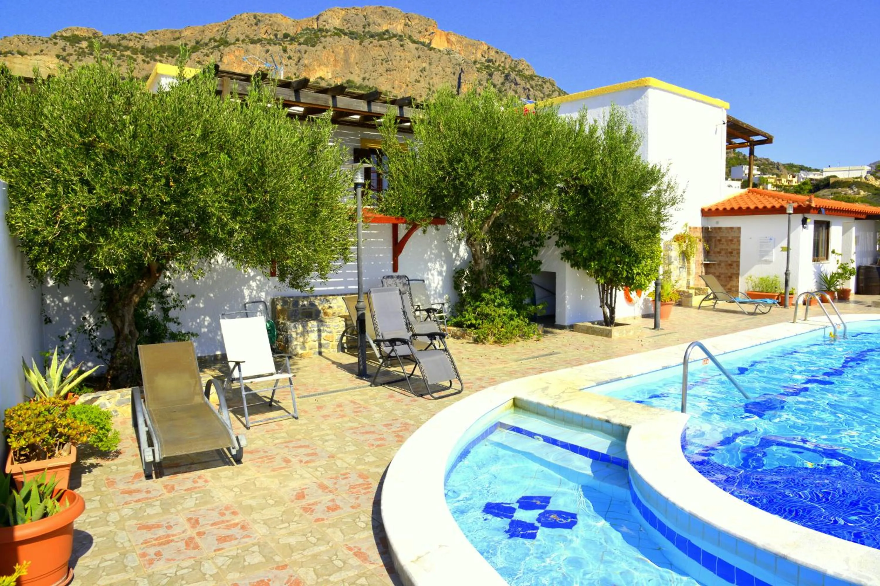 Property building in Filoxenia Villa