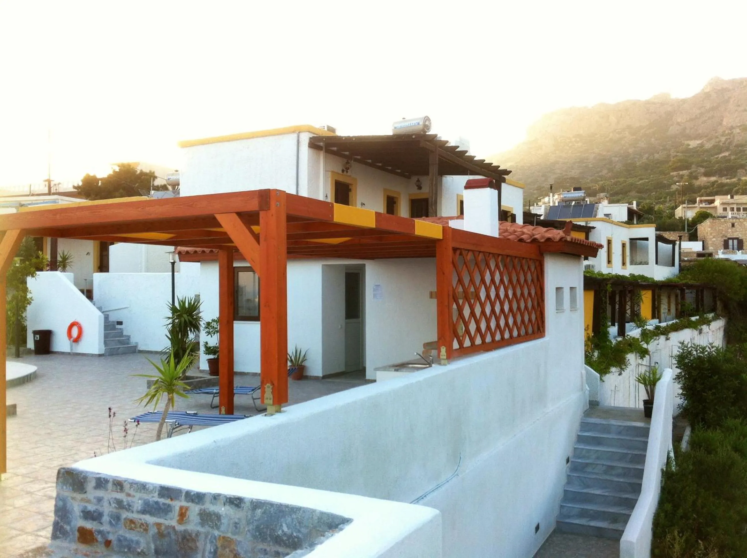 Steam room in Filoxenia Villa