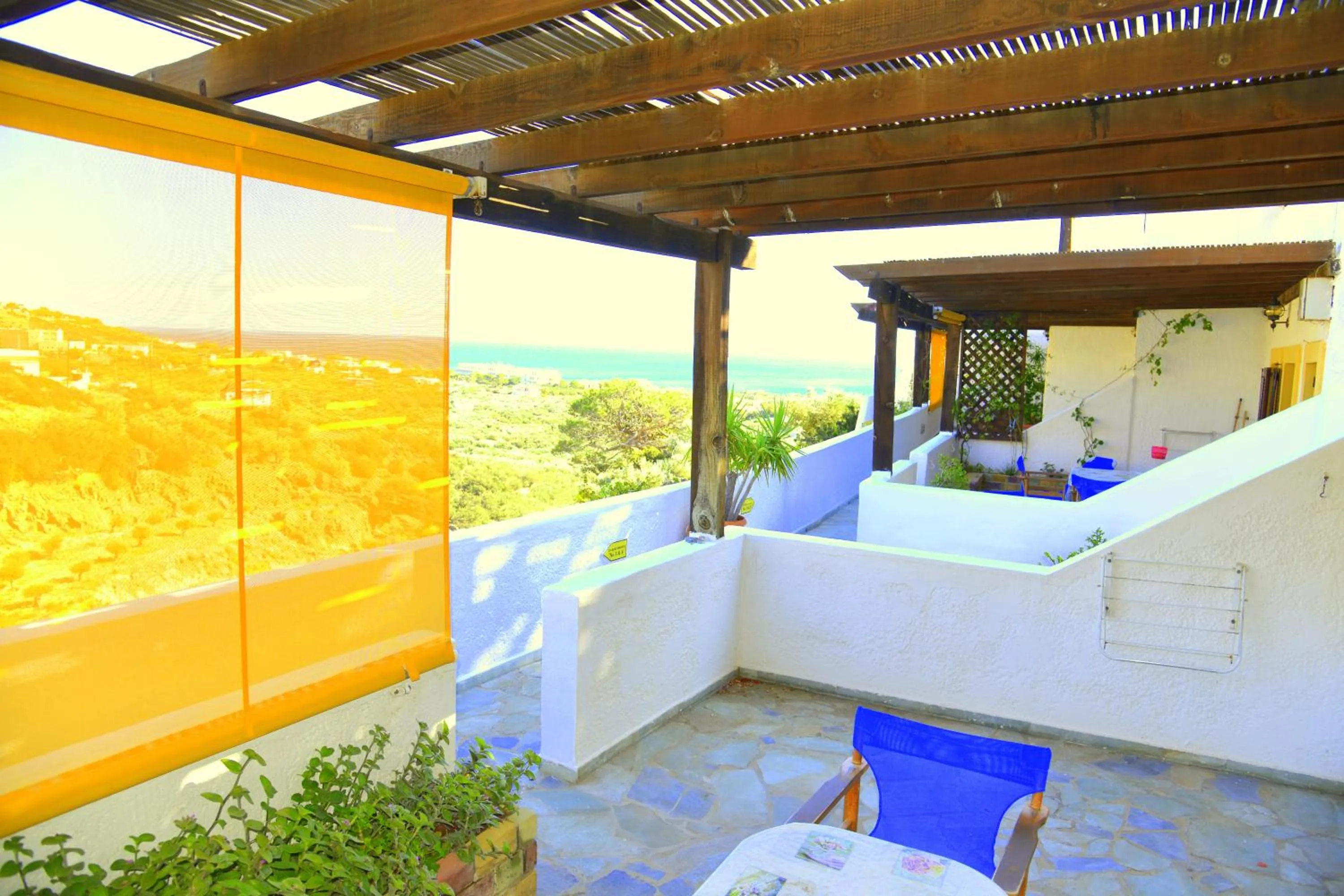 Balcony/Terrace in Filoxenia Villa
