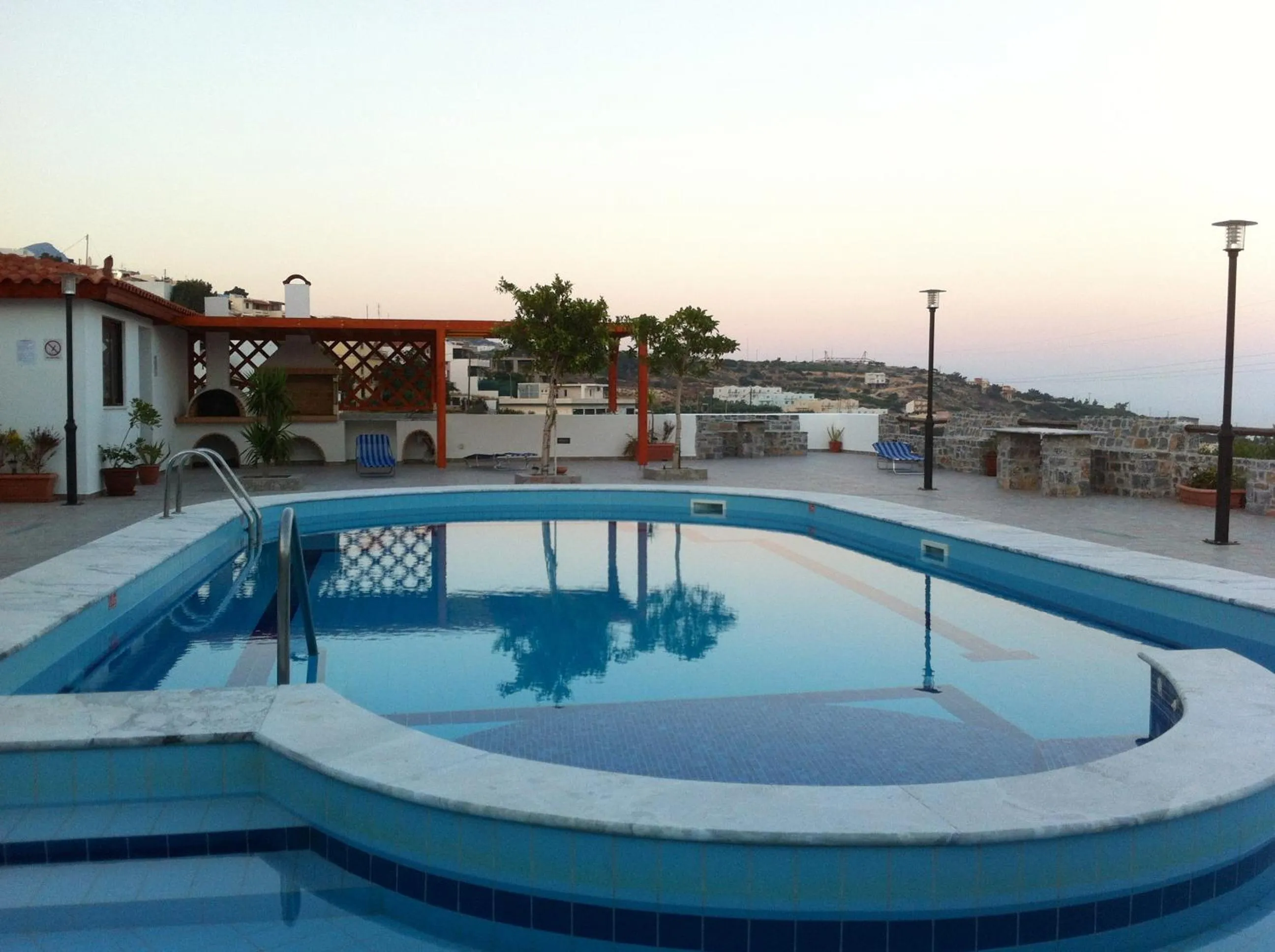 Swimming pool in Filoxenia Villa