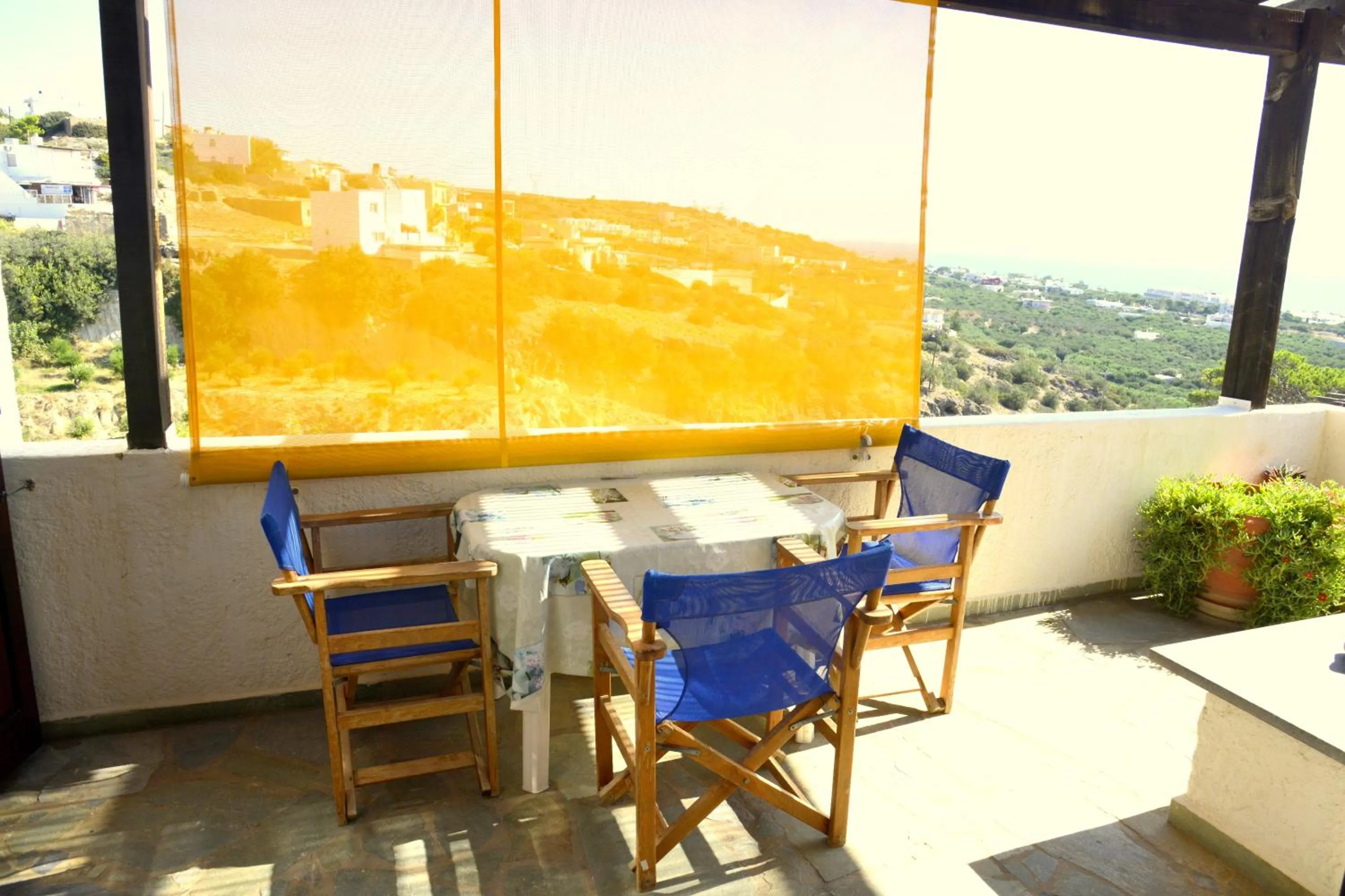 Balcony/Terrace in Filoxenia Villa
