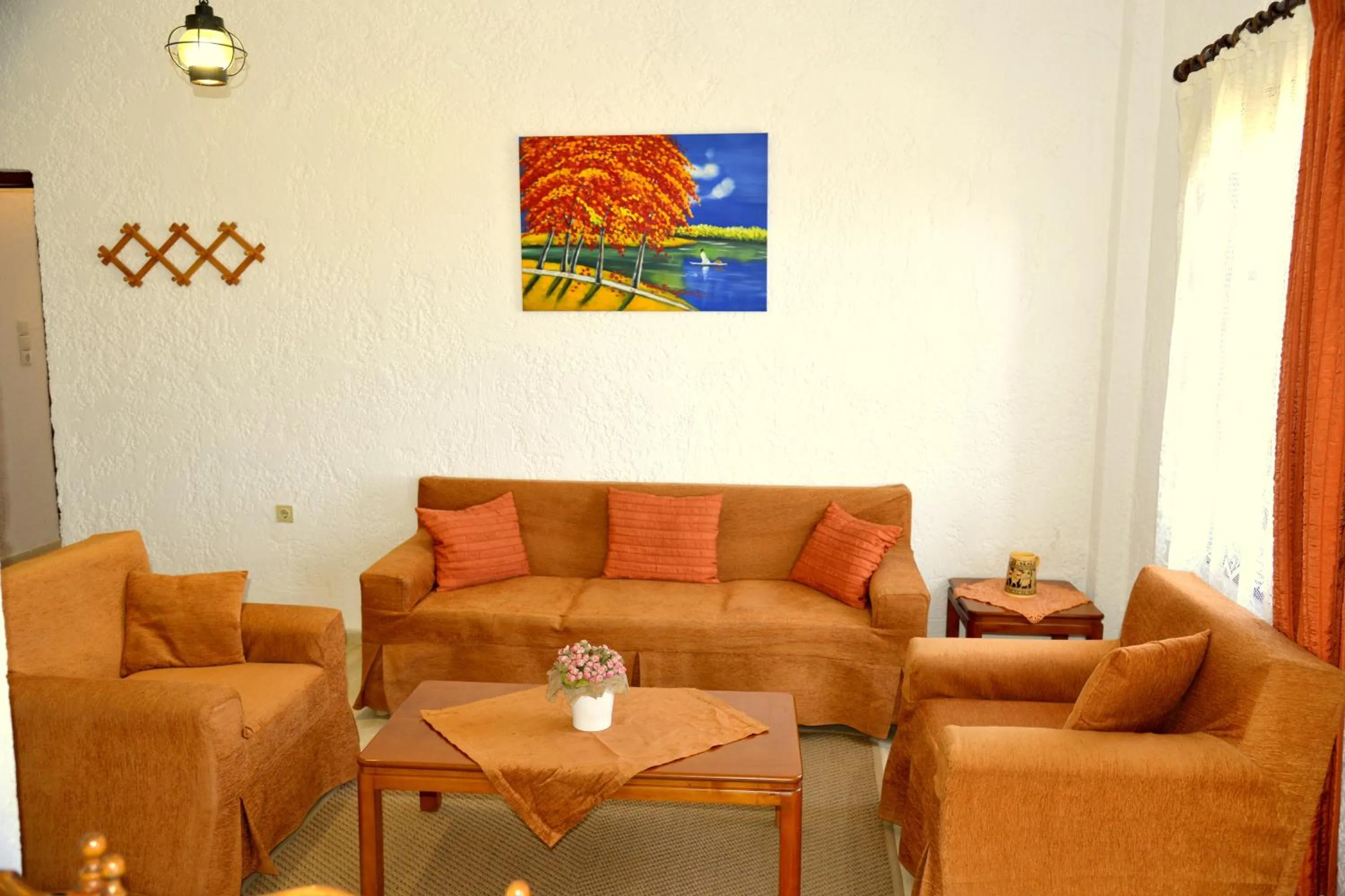 Living room in Filoxenia Villa