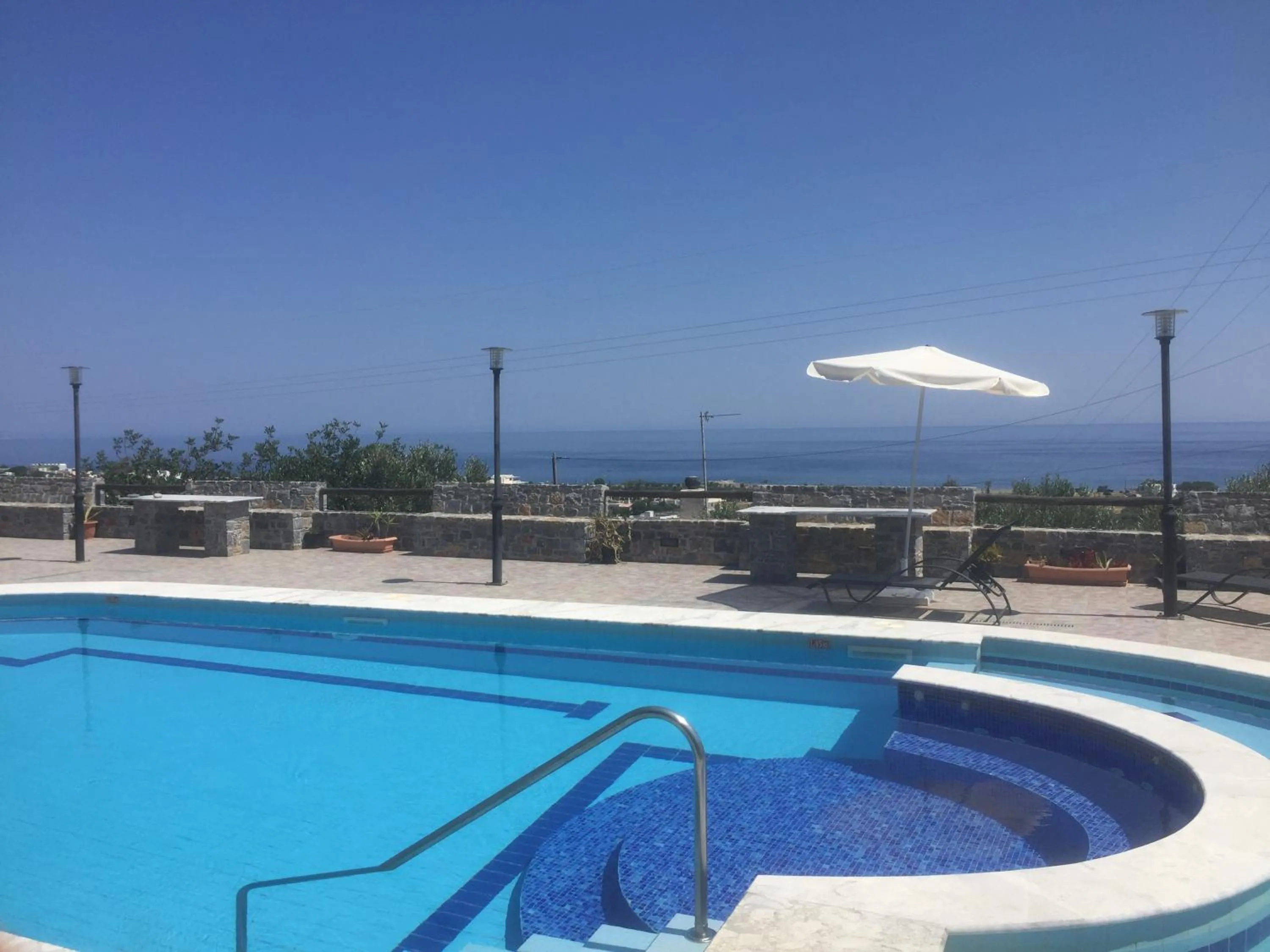 Swimming pool in Filoxenia Villa