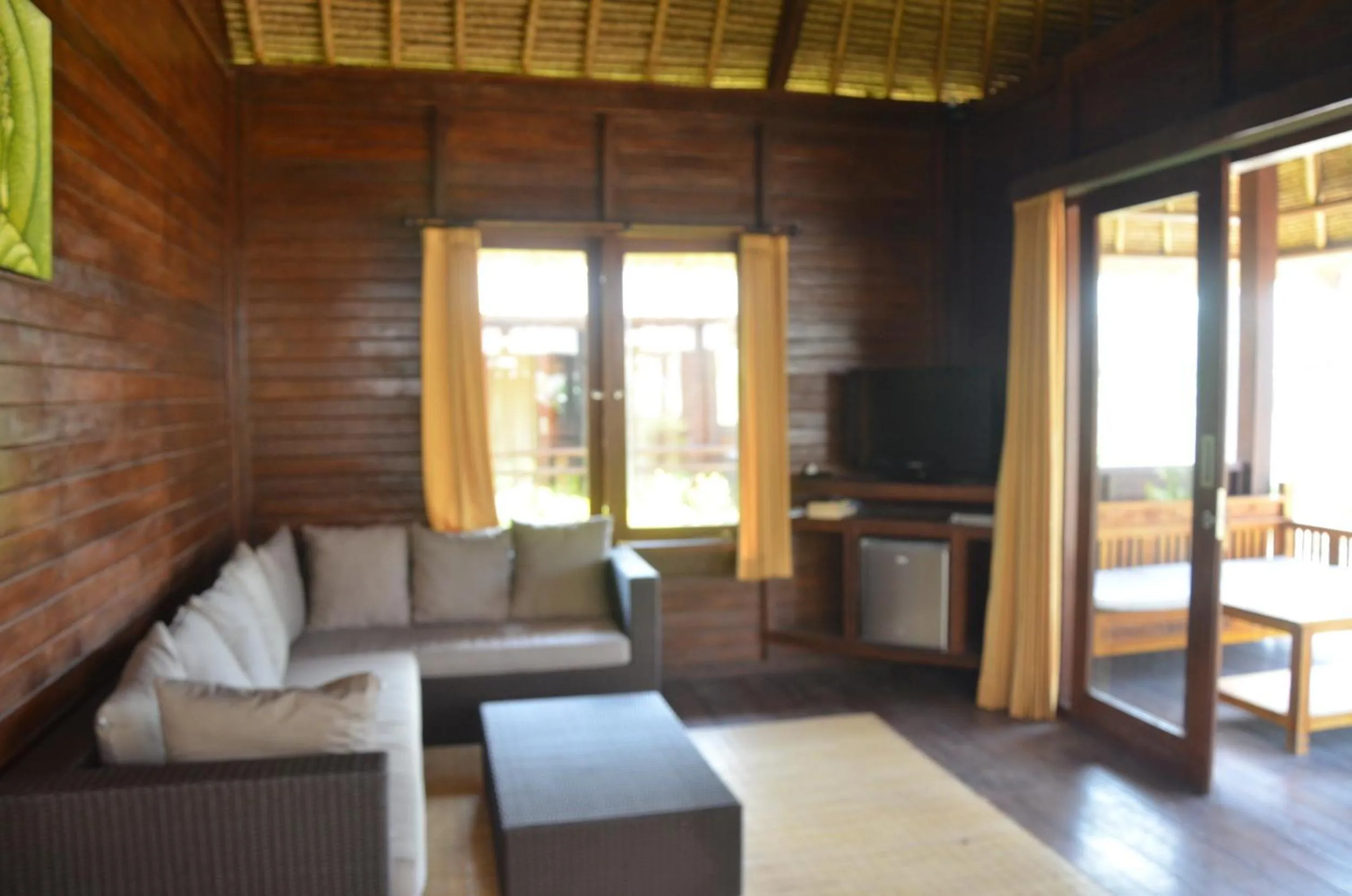 Living room in Sunset Villa Lembongan