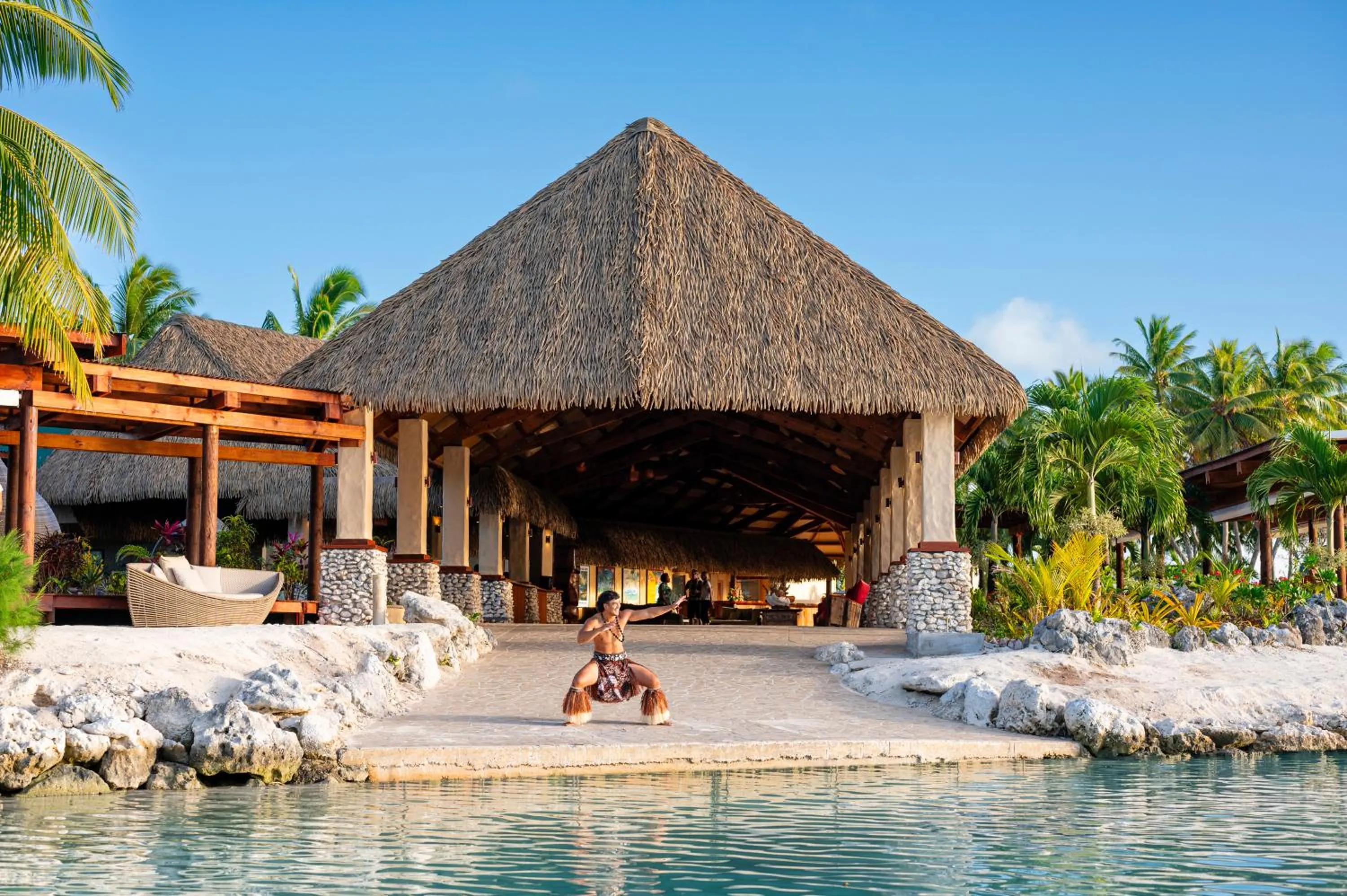 Lobby or reception in Aitutaki Lagoon Private Island Resort (Adults Only)