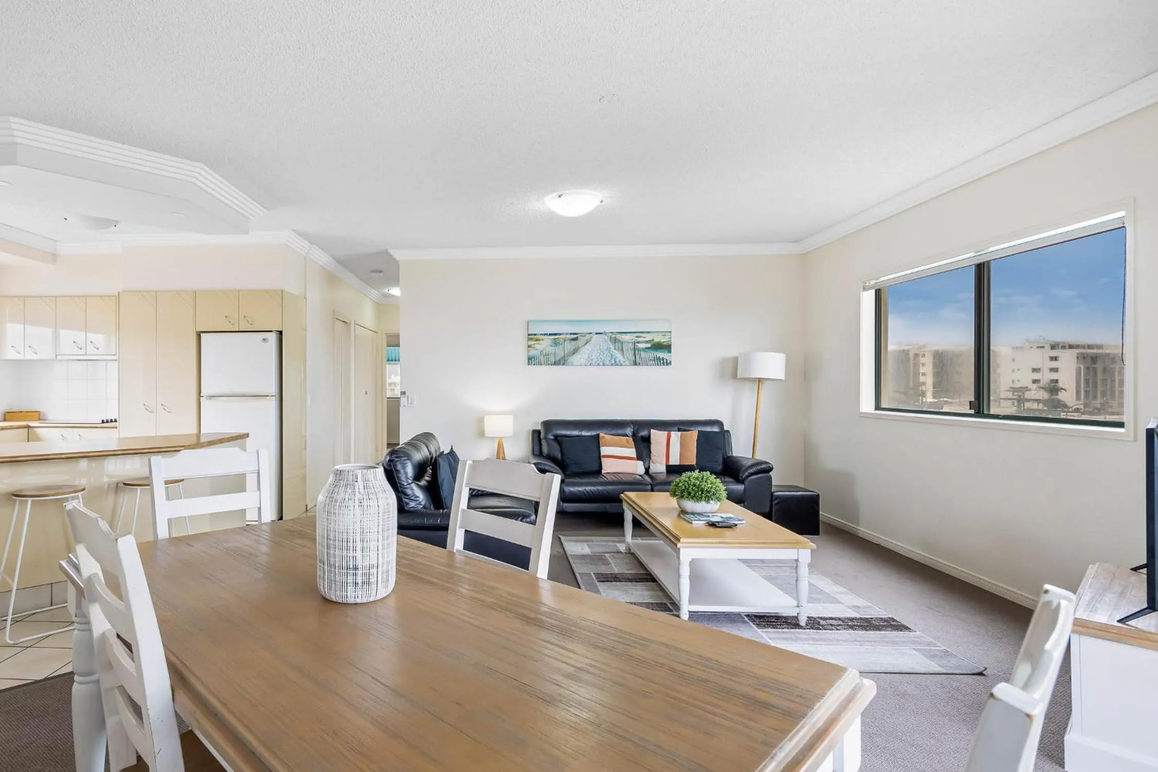 Living room in Sunshine Towers Boutique Apartments