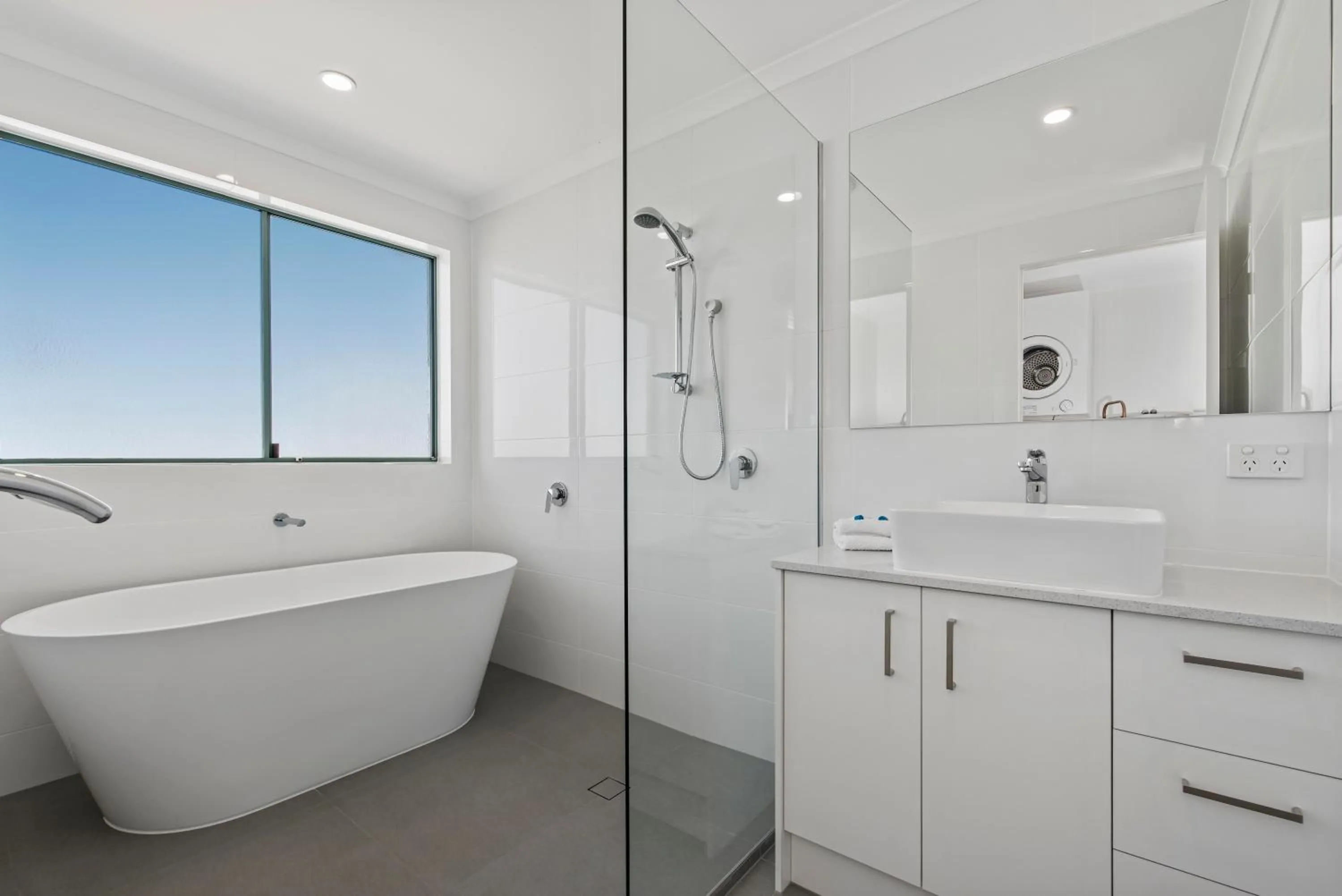 Shower in Sunshine Towers Boutique Apartments