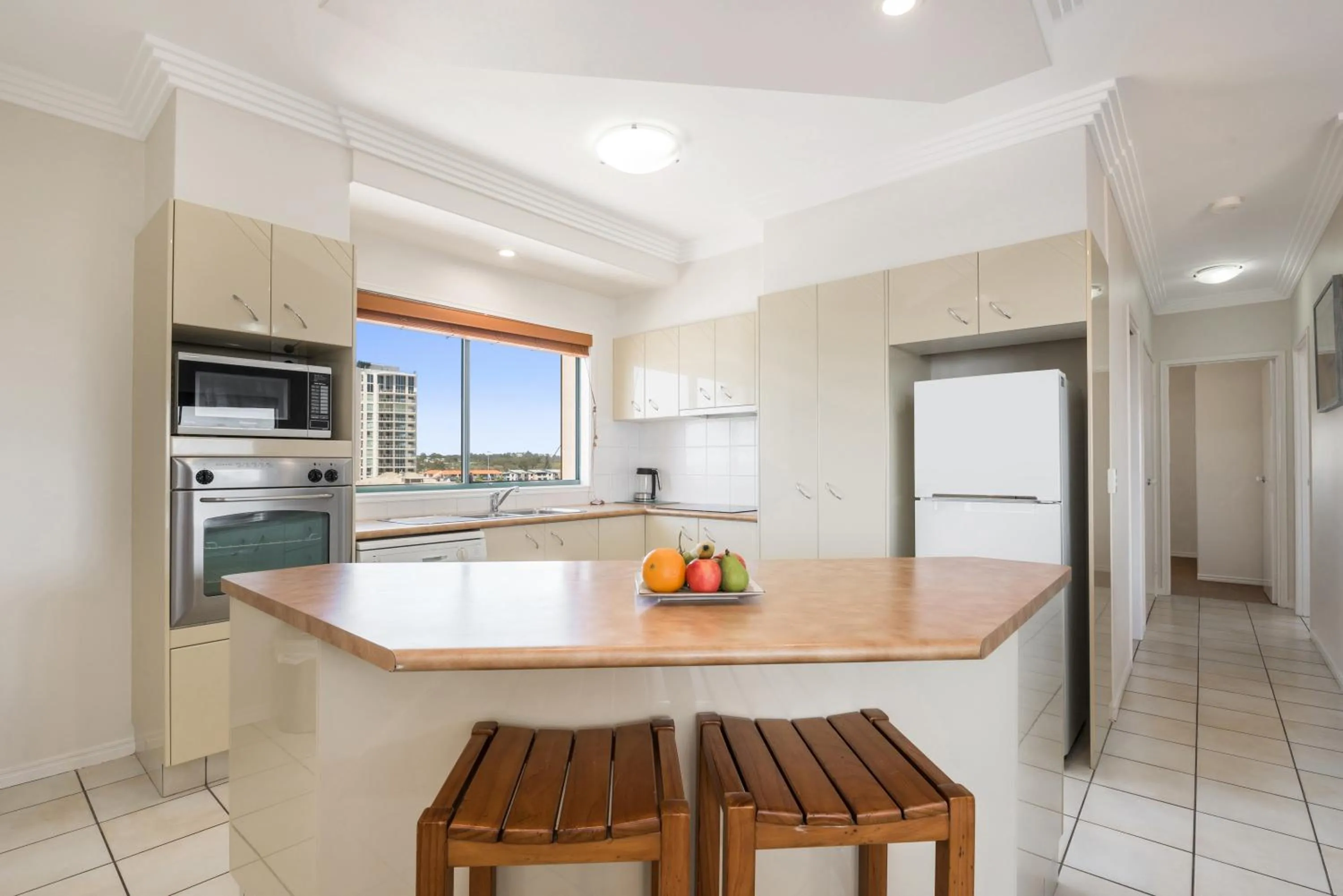 kitchen in Sunshine Towers Boutique Apartments